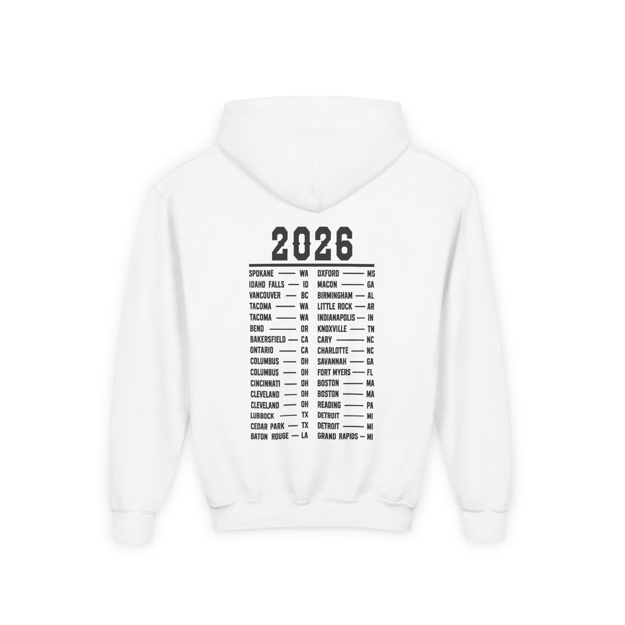 Gavin Adcock Mossy Ok Youth Heavy Blend Hooded Sweatshirt - Image 2