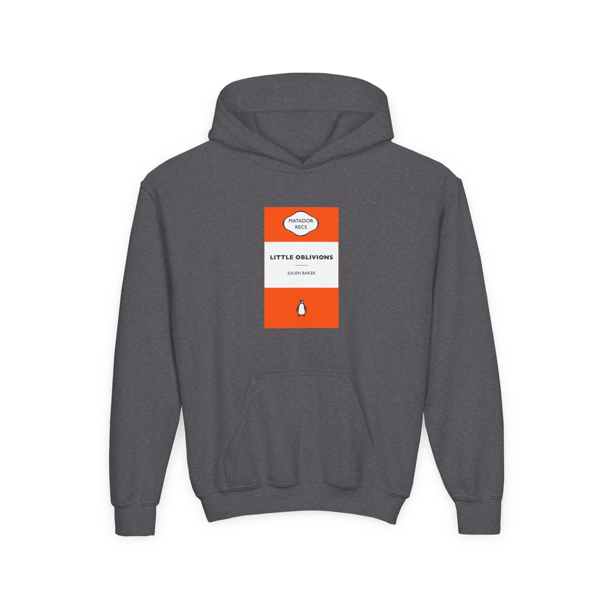 Julien Baker Book Cover Youth Heavy Blend Hooded Sweatshirt - Image 7