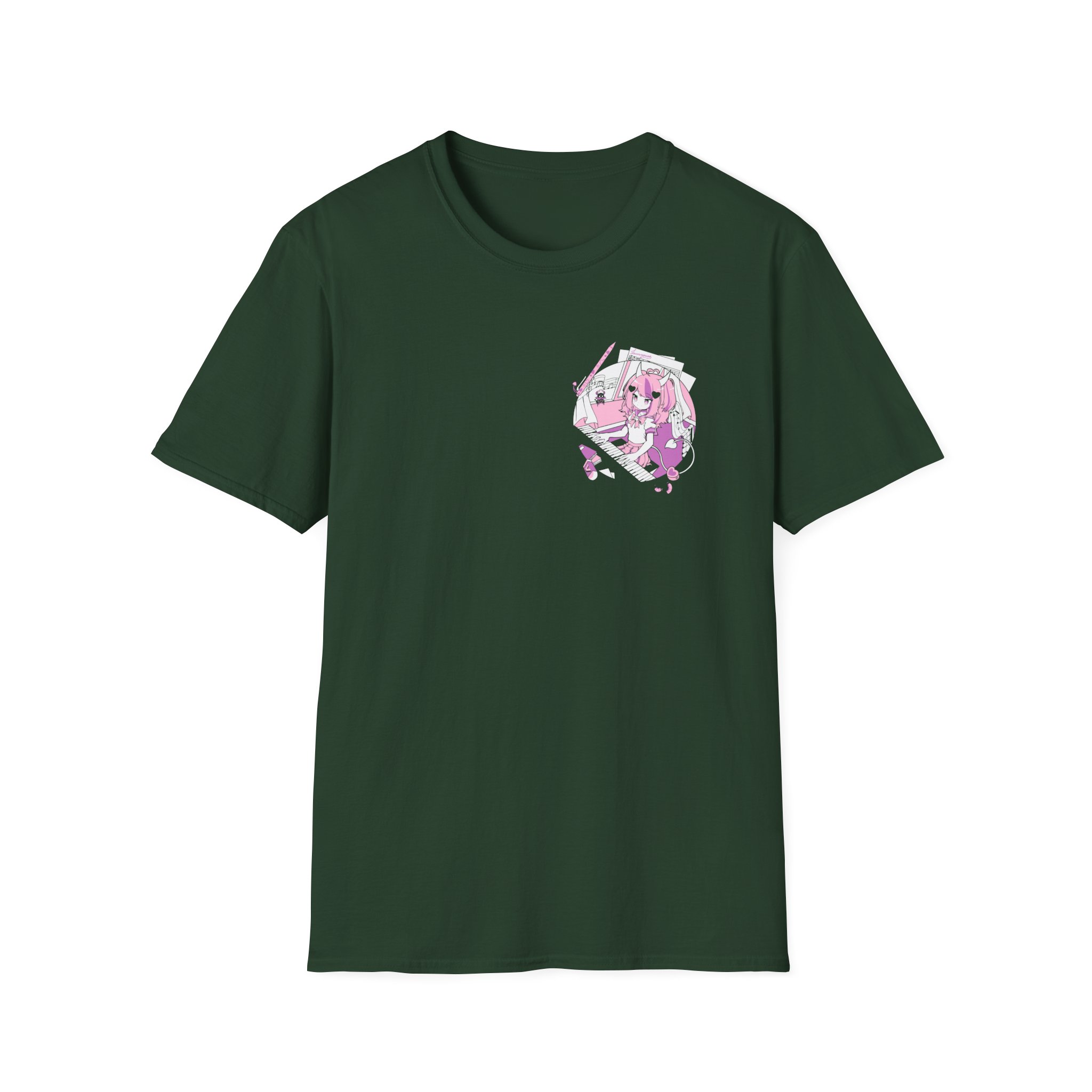 Ironmouse Anime Unisex Softstyle T-shirt - Image 5