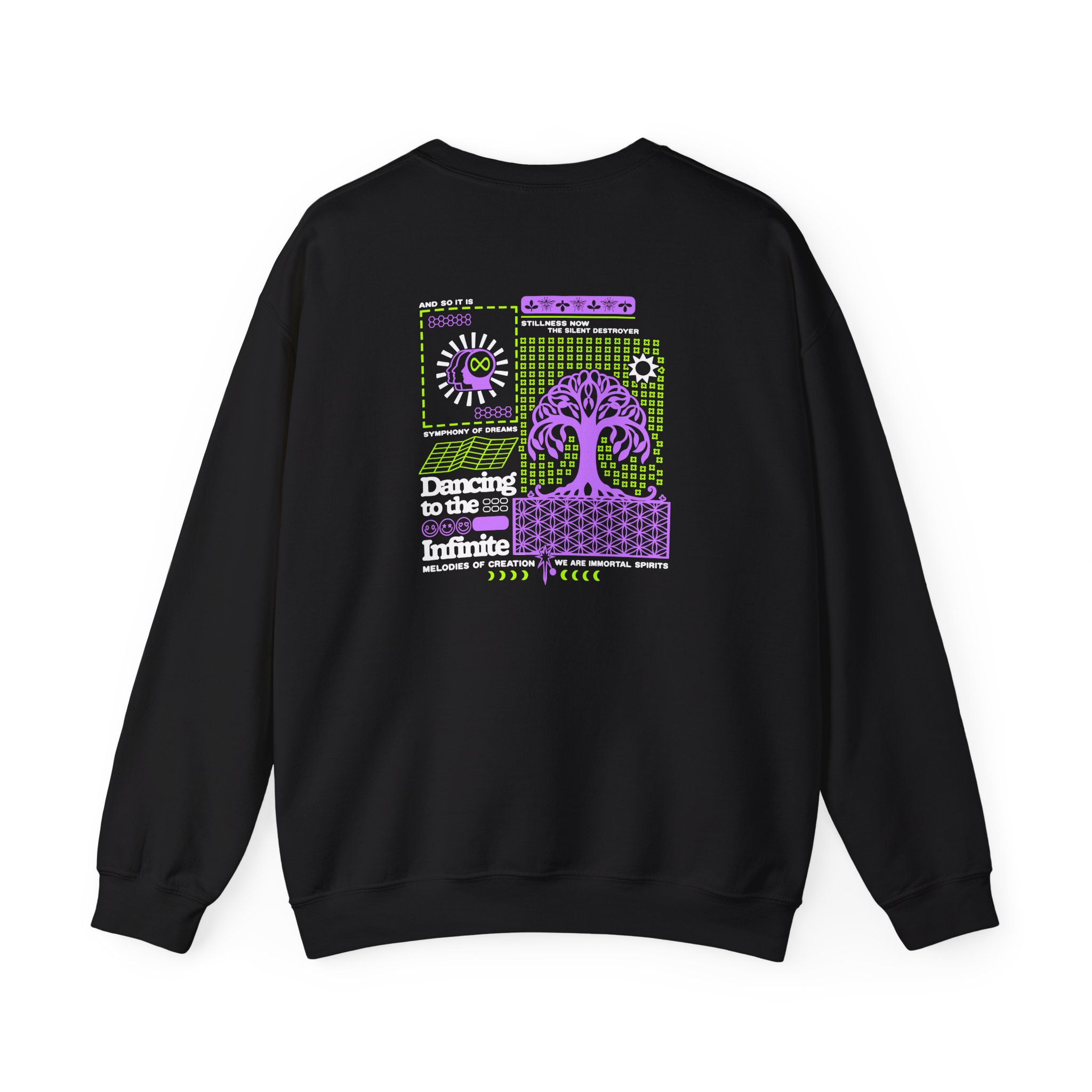 Lsdream Infinite Light Unisex Heavy Blend™ Crewneck Sweatshirt - Image 2