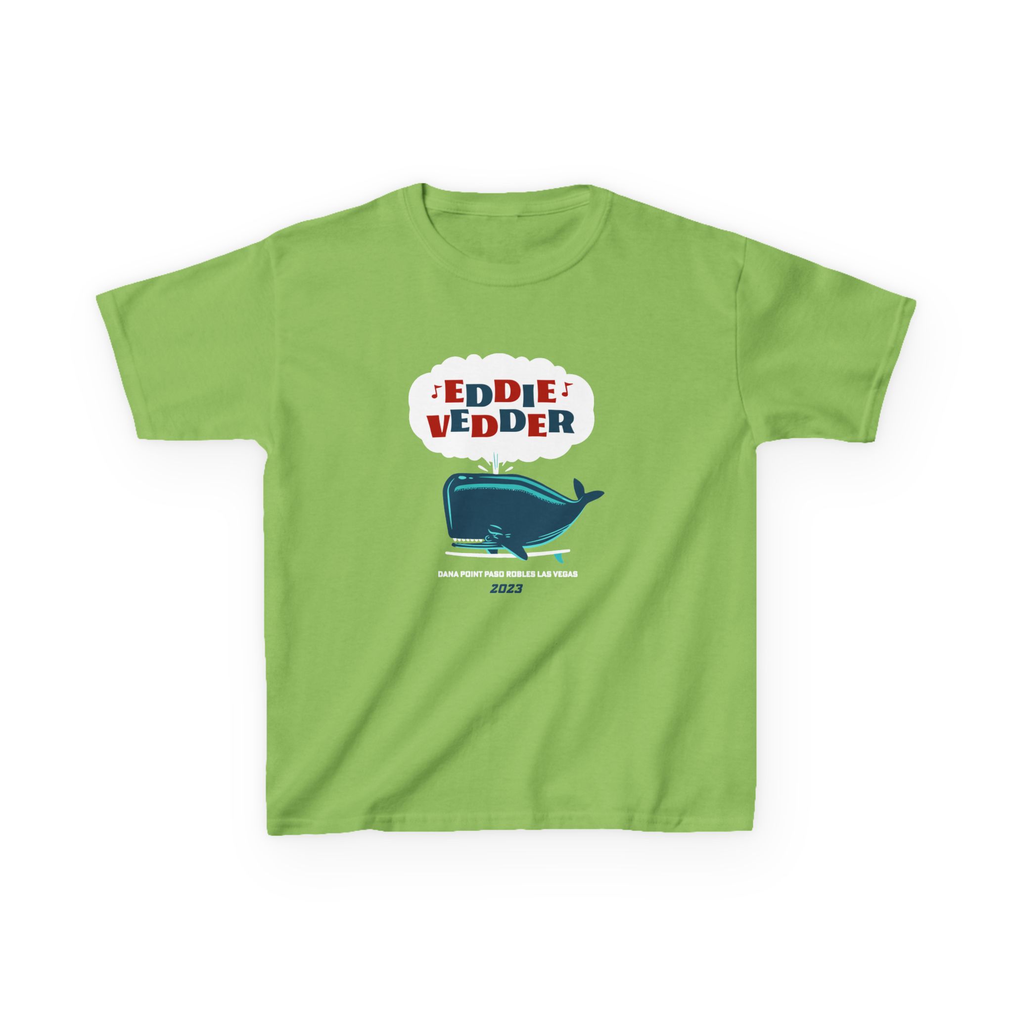 Eddie Vedder Whale Kids Heavy Cotton™ Tee - Image 11