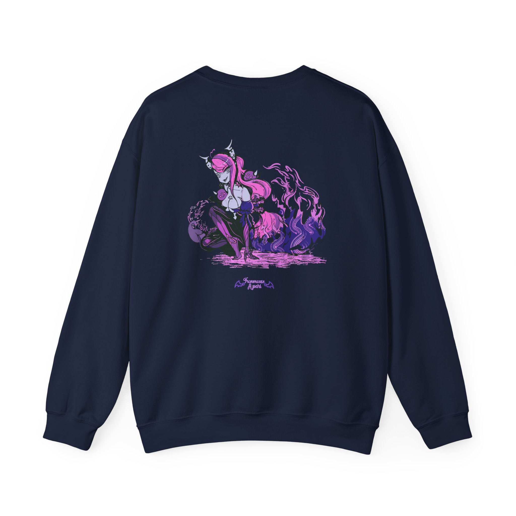 Ironmouse Underworld Goddess Unisex Heavy Blend™ Crewneck Sweatshirt - Image 6