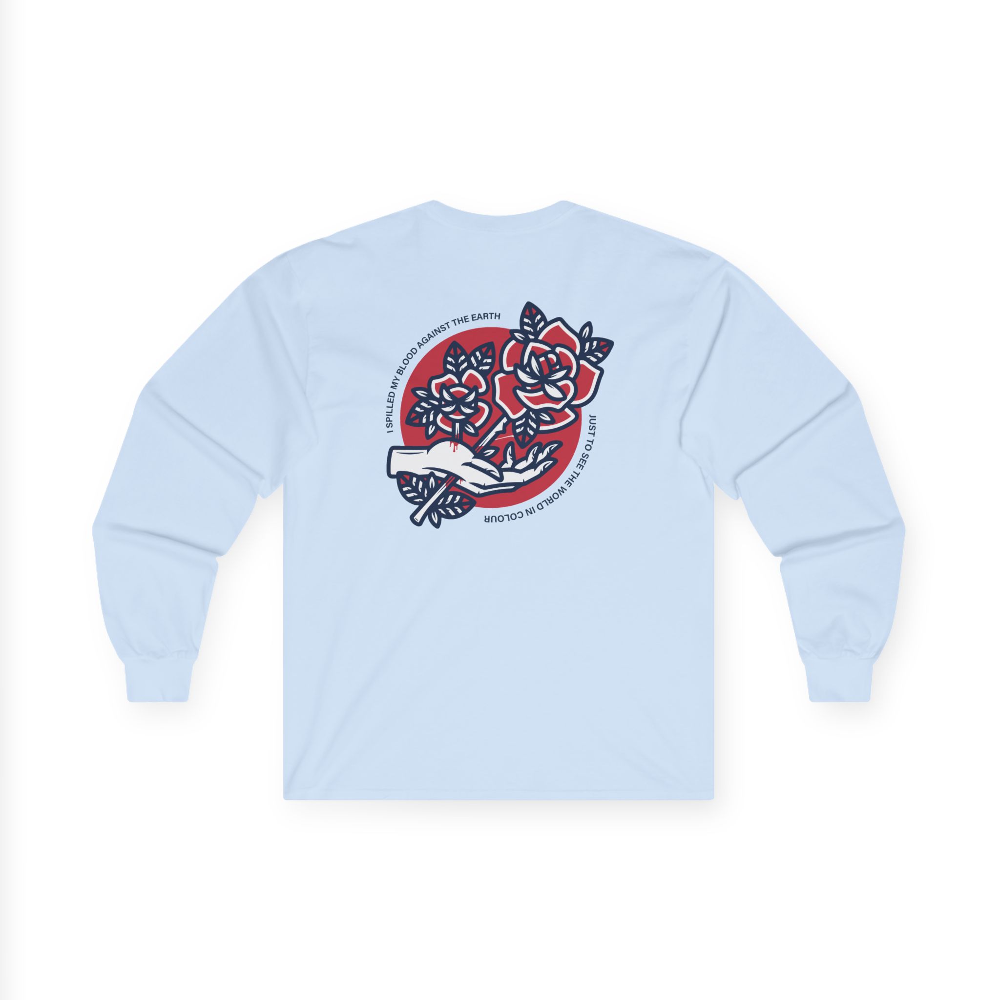 Polaris Rose Unisex Ultra Cotton Long Sleeve Tee - Image 8
