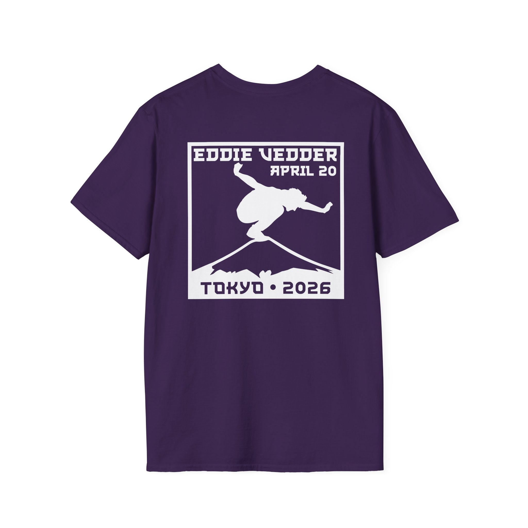 Eddie Vedder 2026 Tokyo Unisex Softstyle T-Shirt - Image 20