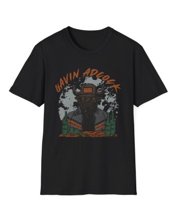 Gavin Adcock Graphite Bull Unisex Softstyle T-Shirt