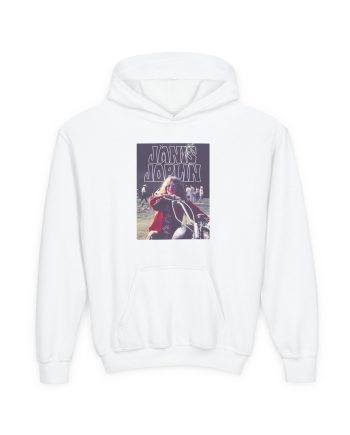 Janis Joplin Youth Heavy Blend Hooded Sweatshirt
