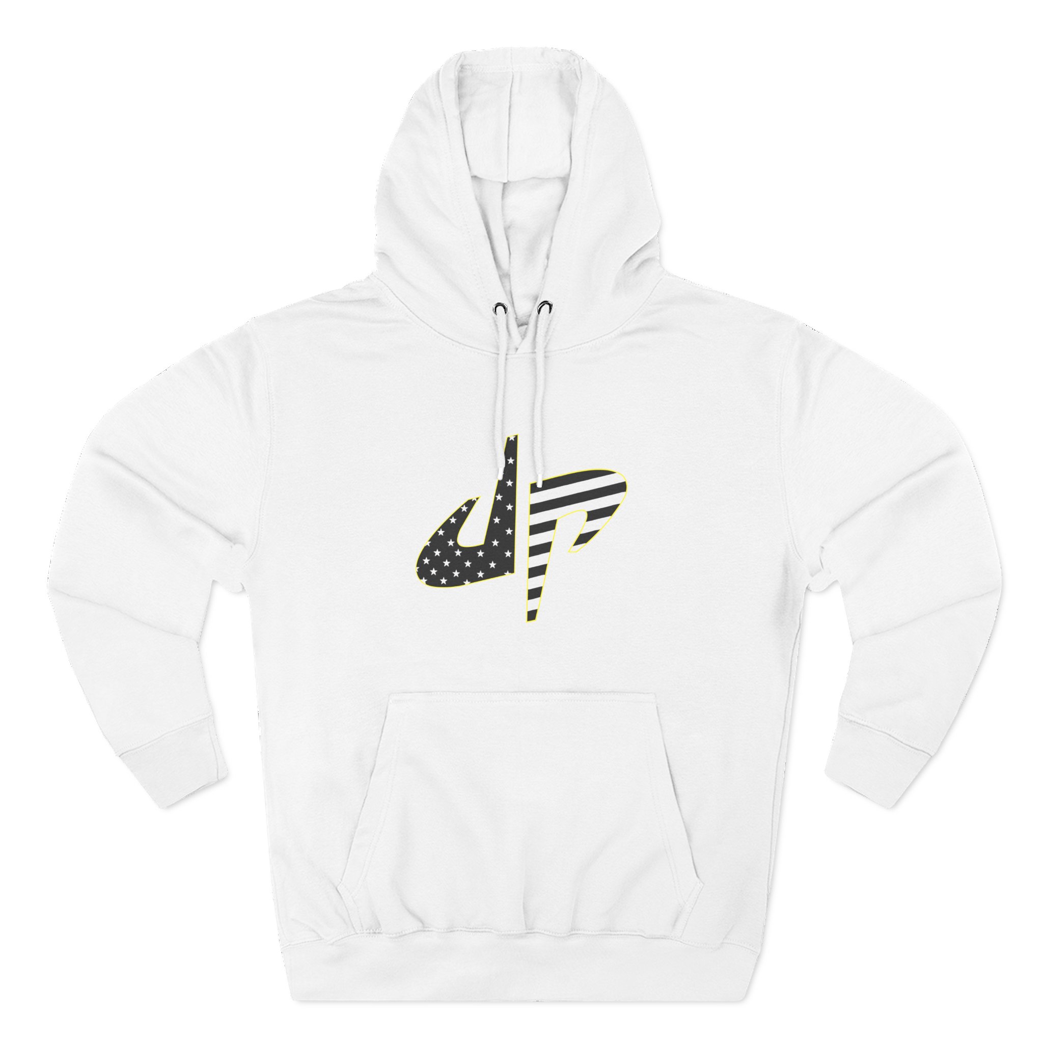 Dude Perfect Salute To Service Three-Panel Fleece Hoodie - Image 3