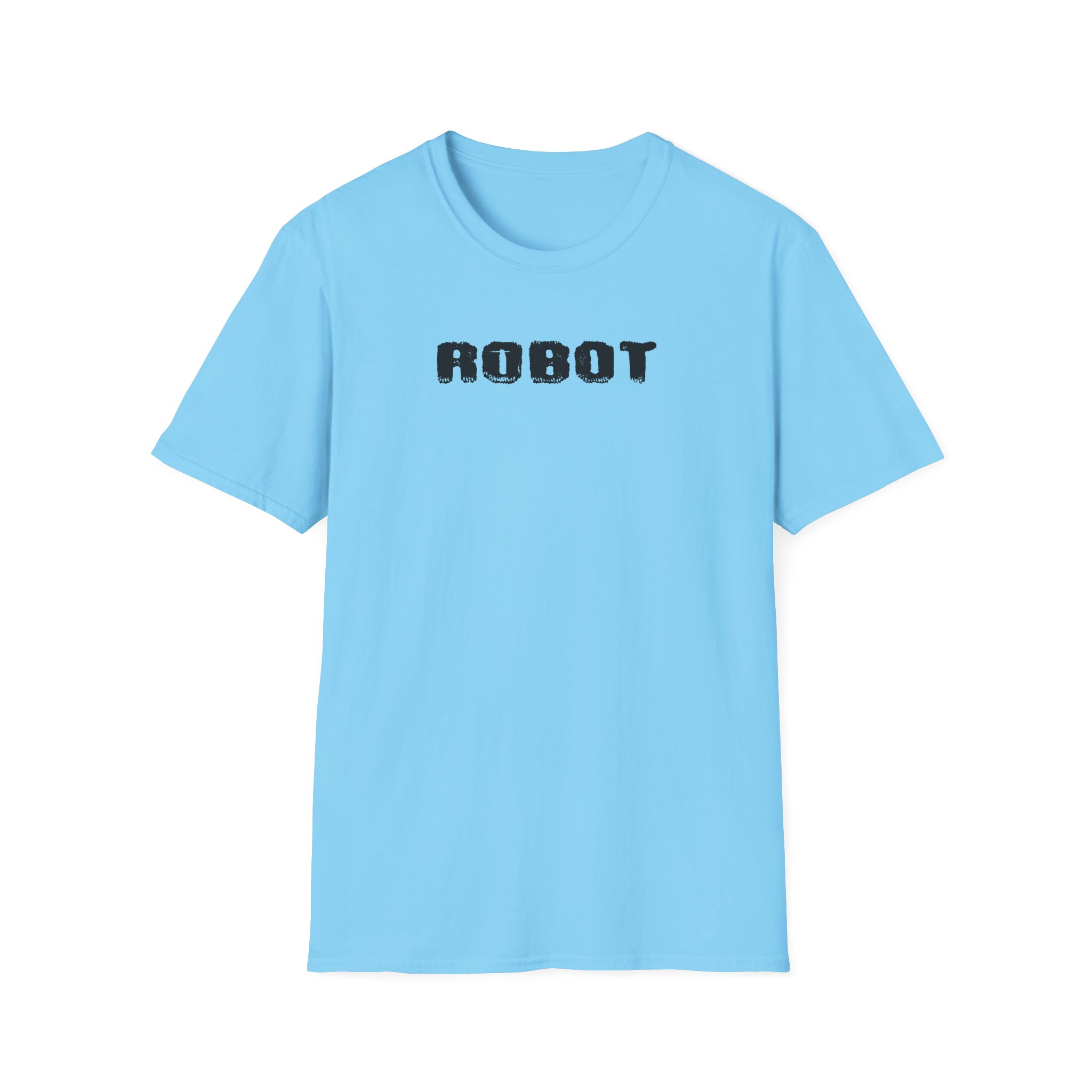 Daft Punk Human After All White Robot Unisex Softstyle T-Shirt - Image 19