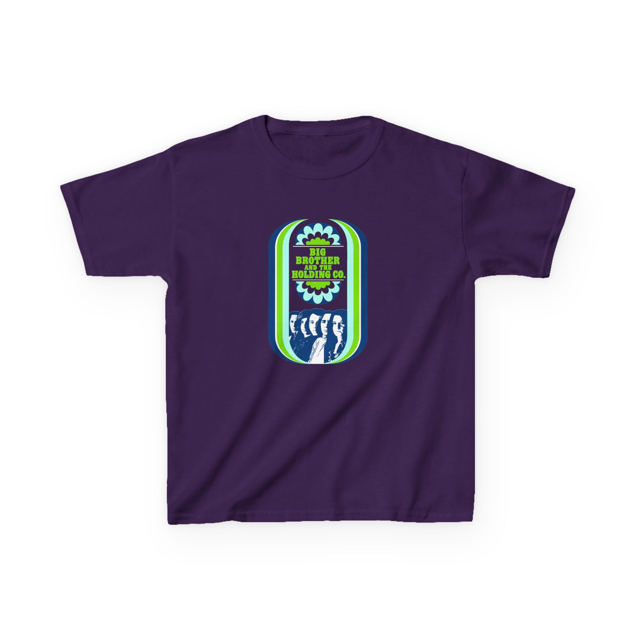 Janis Joplin Vintage Handbill Kids Heavy Cotton™ Tee - Image 17