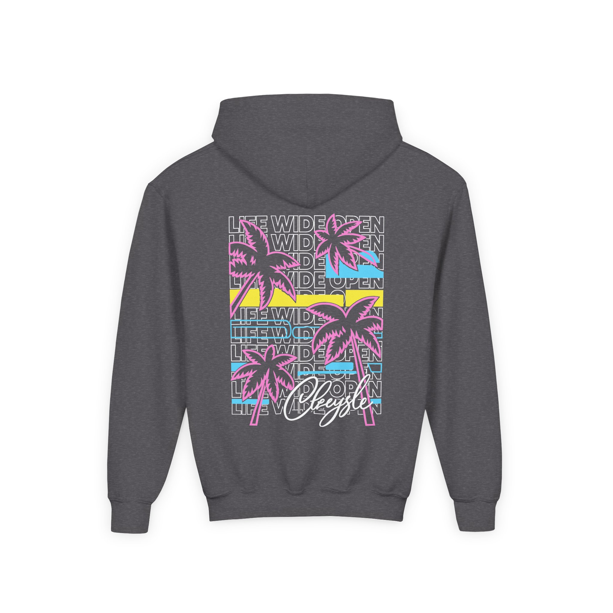 Cboystv LWO Palms Youth Heavy Blend Hooded Sweatshirt - Image 8