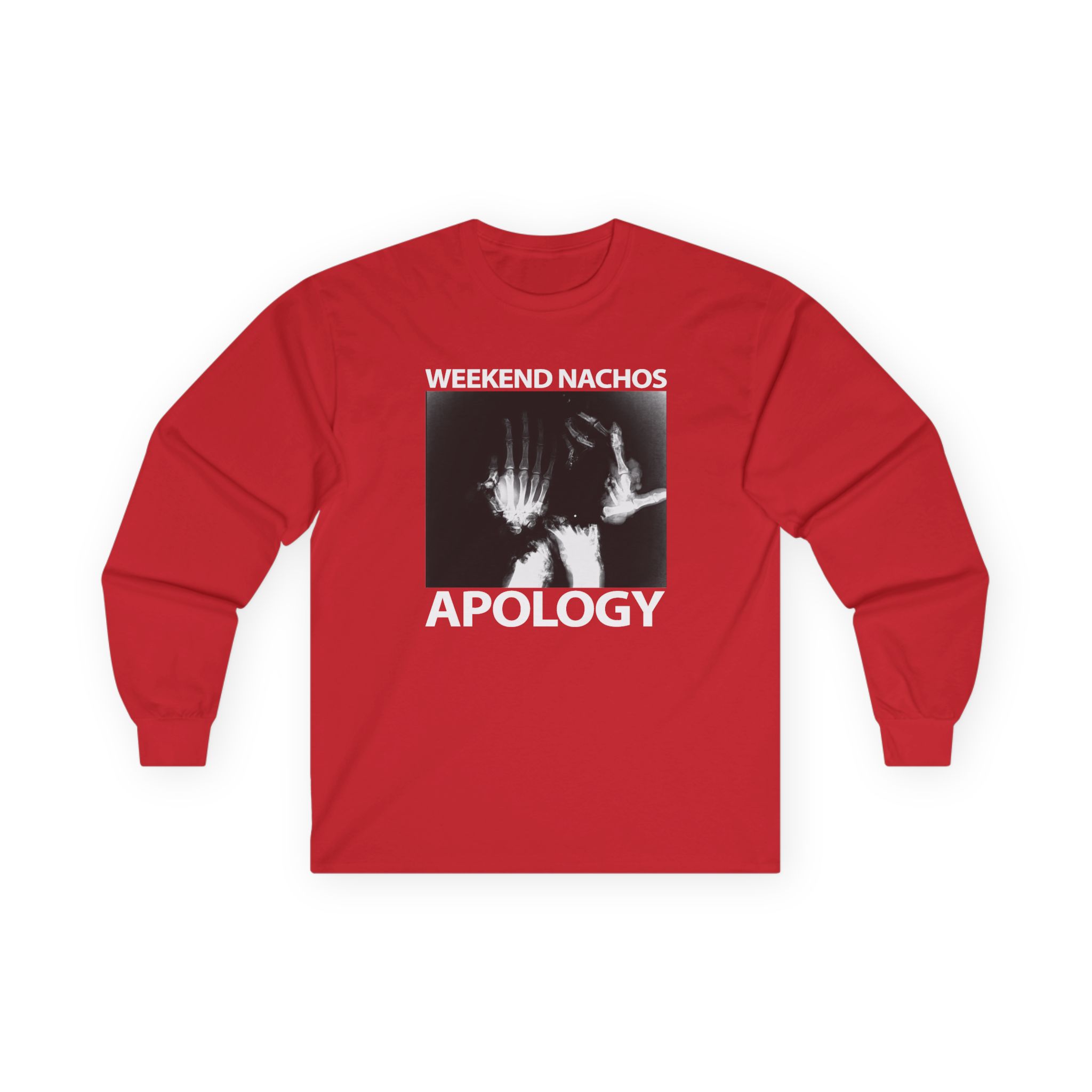 Weekend Nachos Apology Unisex Ultra Cotton Long Sleeve Tee - Image 15