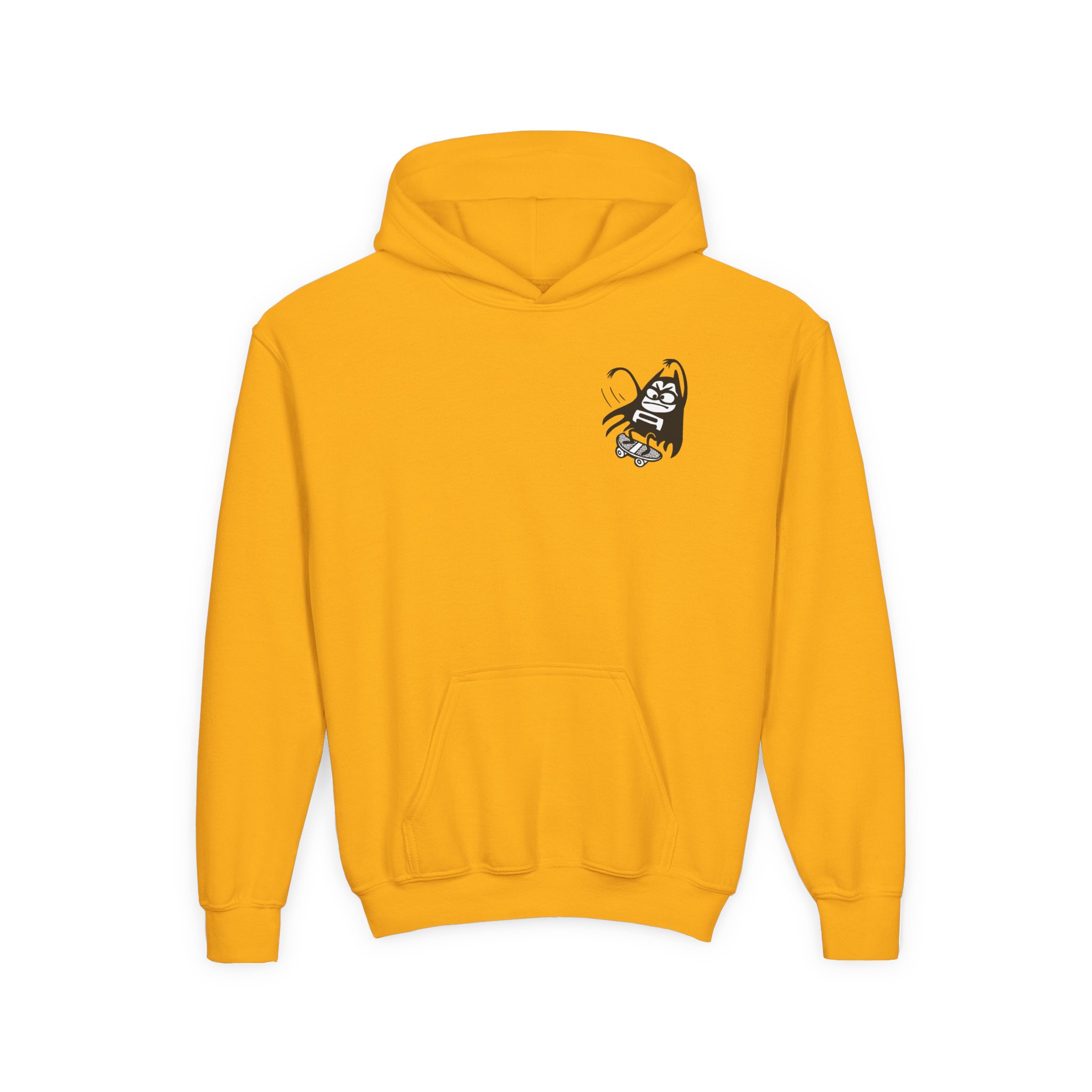 The Aquabats Lil Bat Skateboard Youth Heavy Blend Hooded Sweatshirt - Image 5