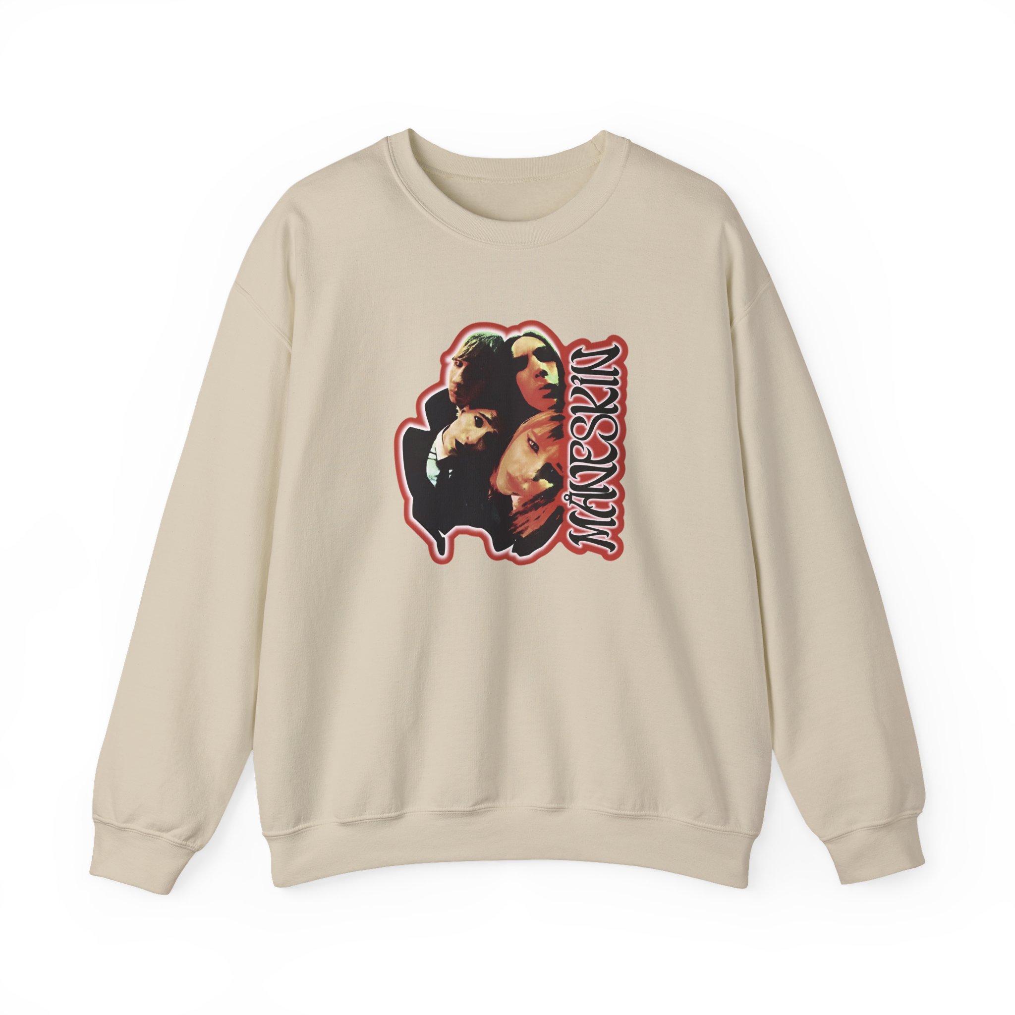 Maneskin Fisheye Unisex Heavy Blend™ Crewneck Sweatshirt - Image 5