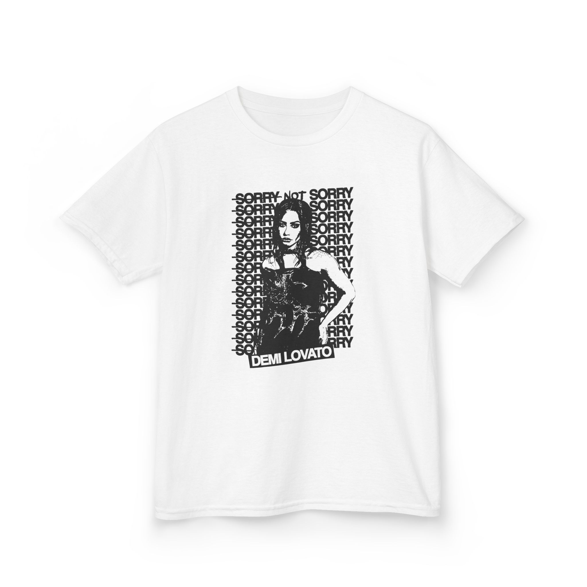 D L Sorry Not Sorry Kids Heavy Cotton™ Tee