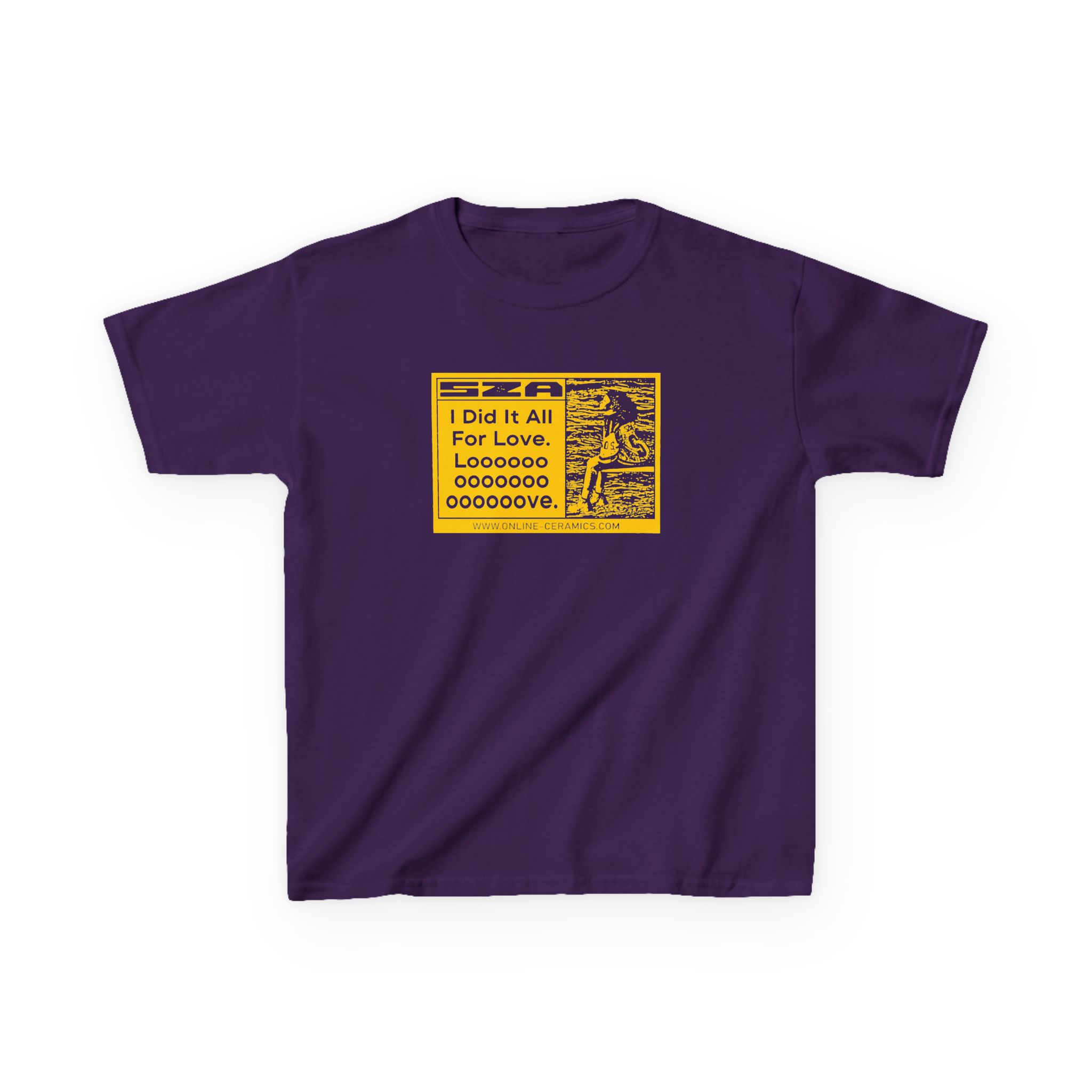 Sza Sos I Did It All for Love North America Kids Heavy Cotton™ Tee - Image 13