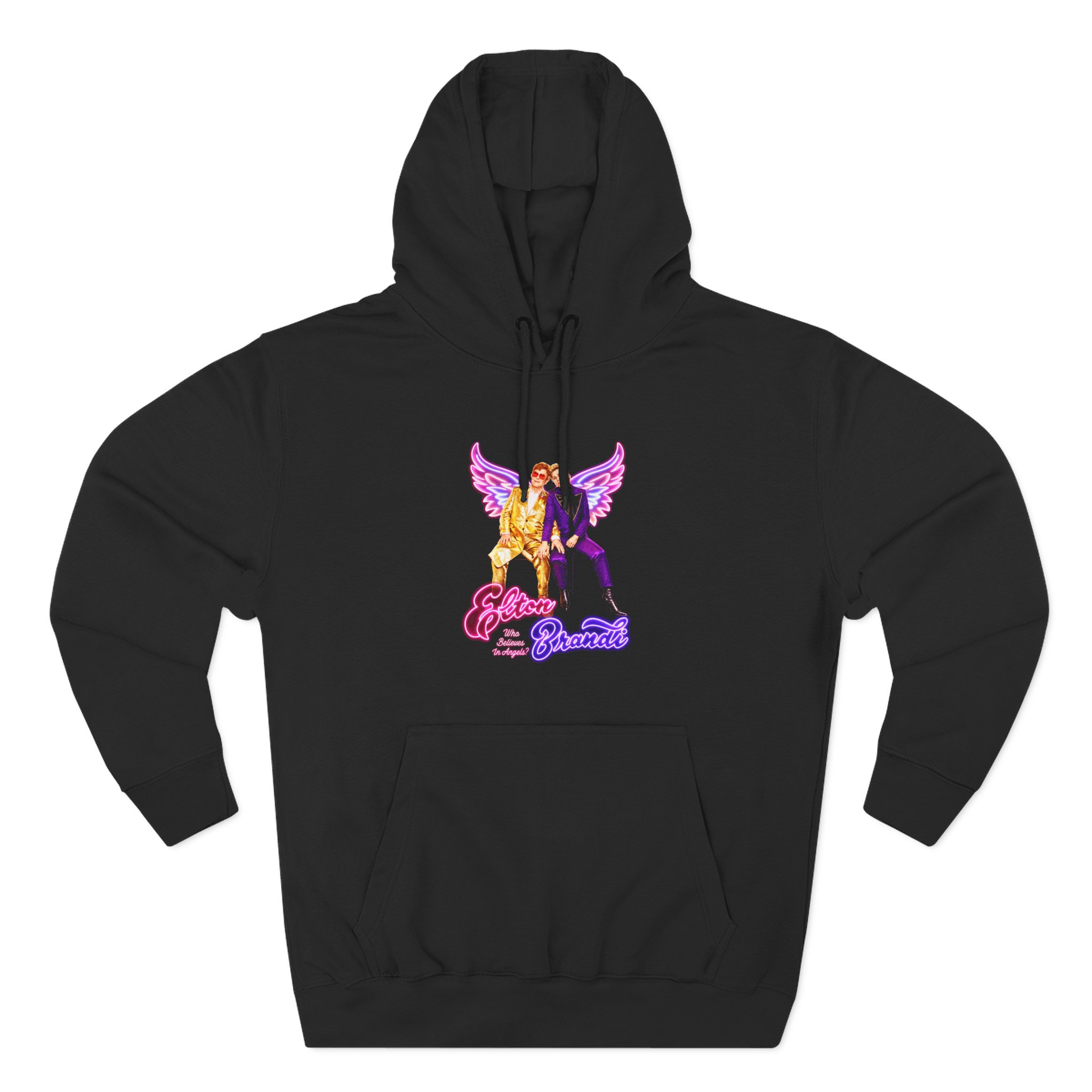 Ej Farewell Who Believes in Angels? Alternate Three-Panel Fleece Hoodie