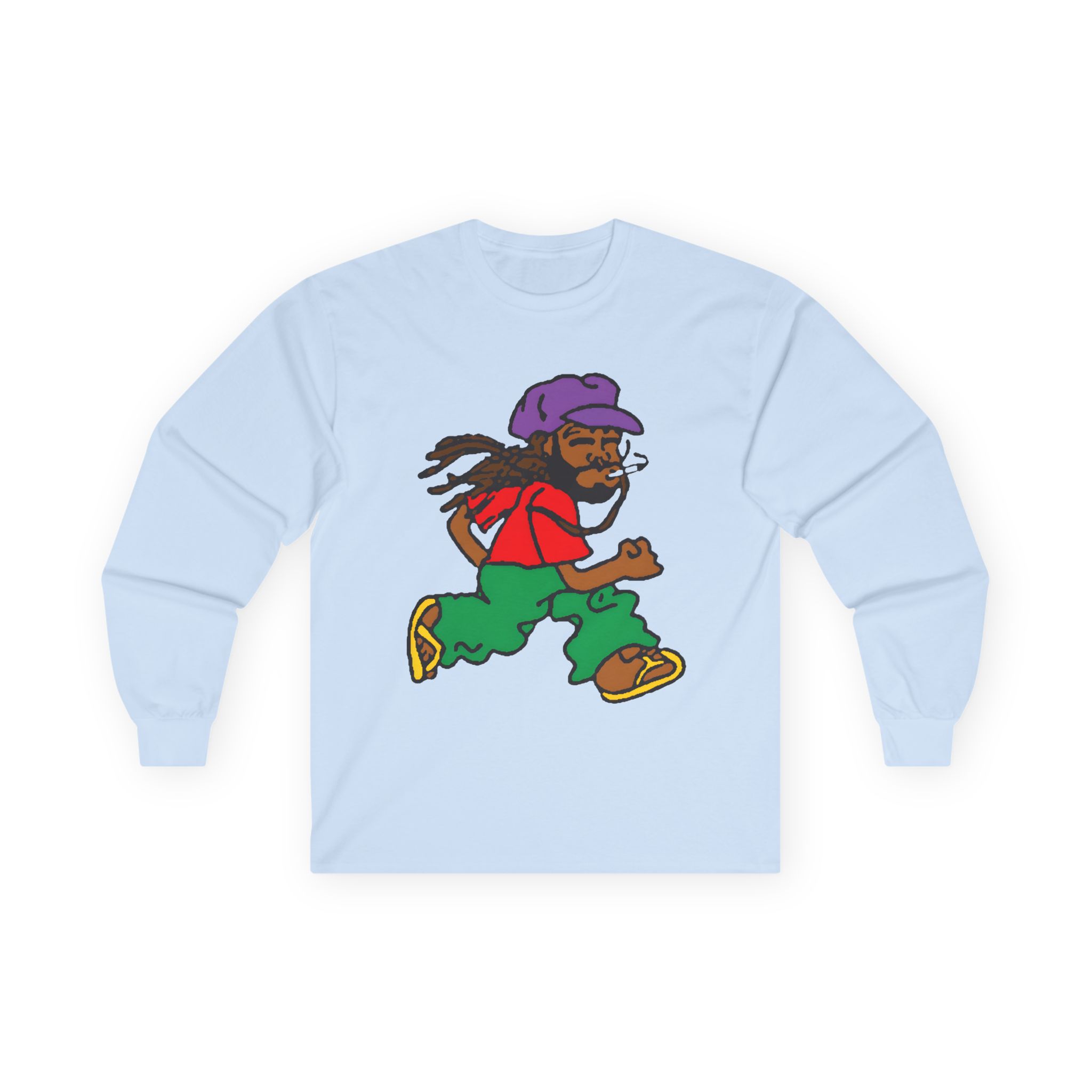 Aminé Running Man Unisex Ultra Cotton Long Sleeve Tee - Image 11