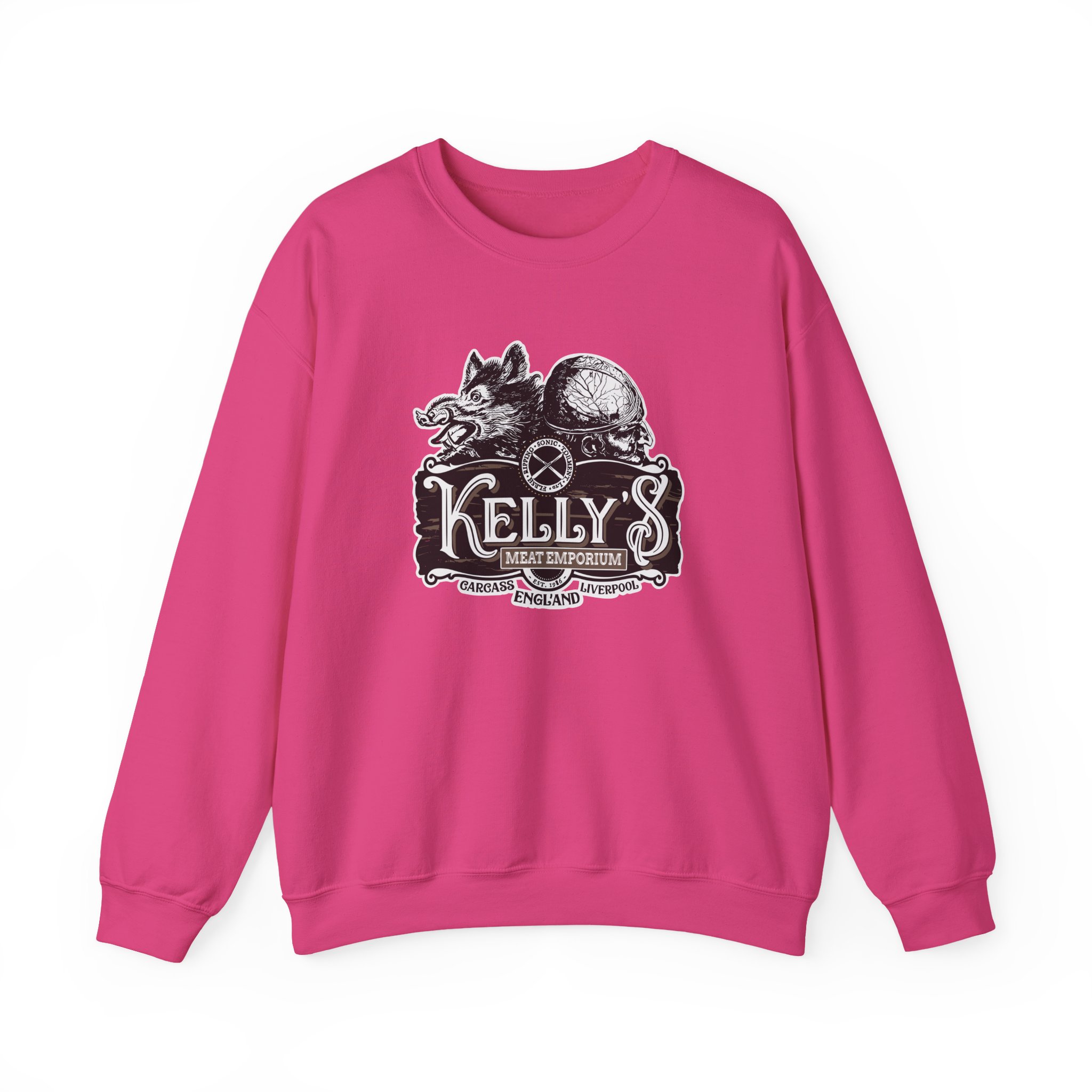 Carcass Kelly's Meat Emporium Unisex Heavy Blend™ Crewneck Sweatshirt - Image 21
