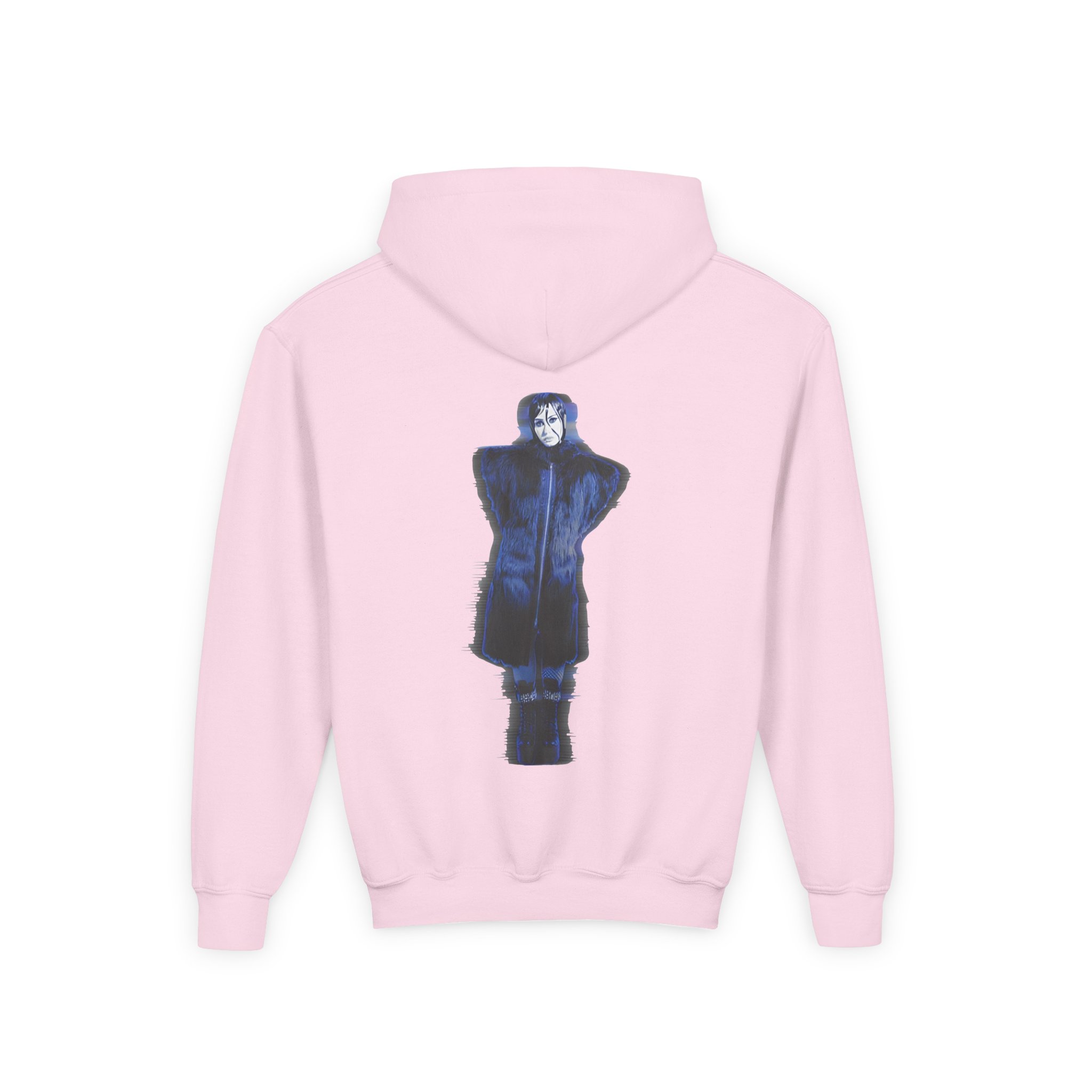 D L Revamped Youth Heavy Blend Hooded Sweatshirt - Image 6