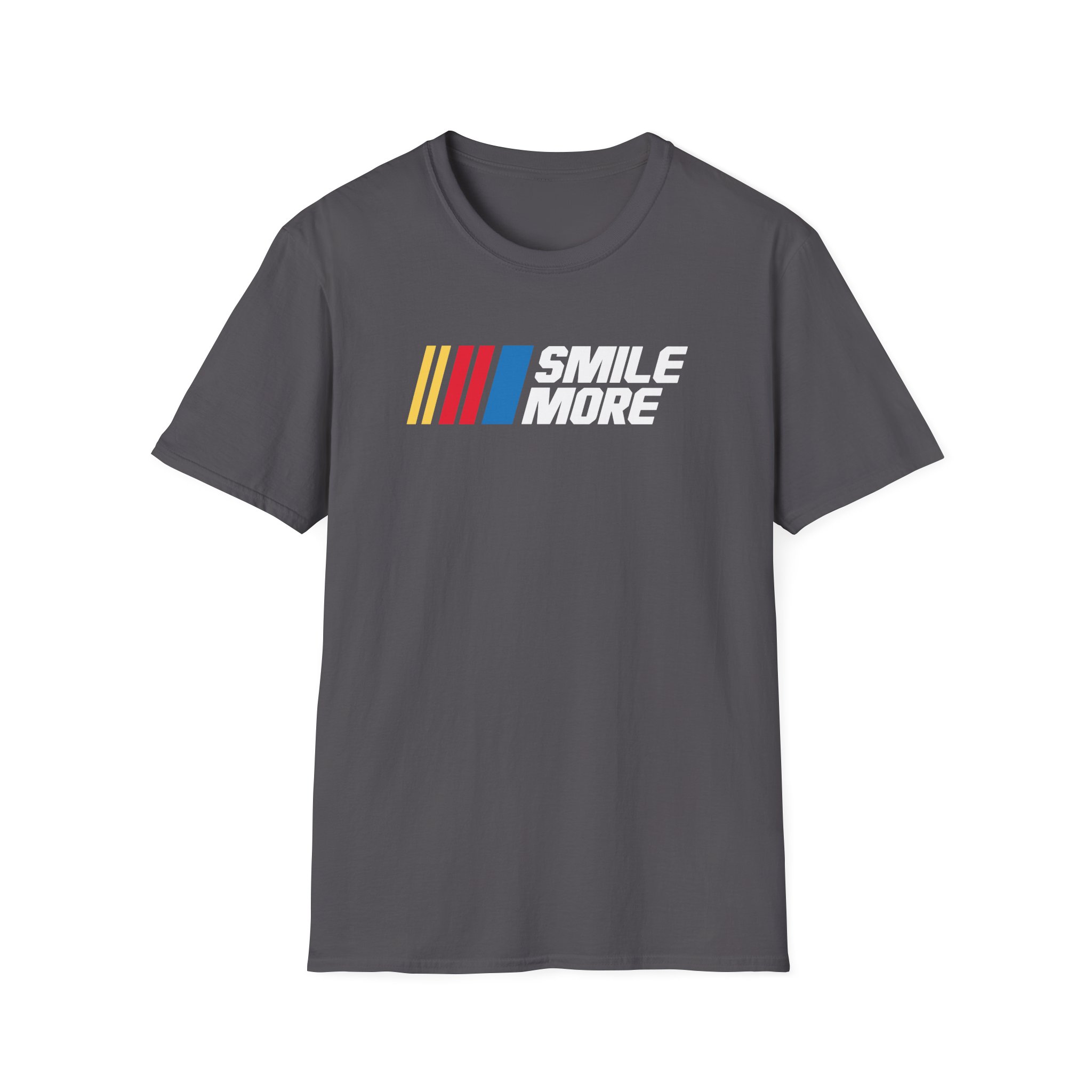 Roman Atwood Smile More Racing Unisex Softstyle T-Shirt - Image 11