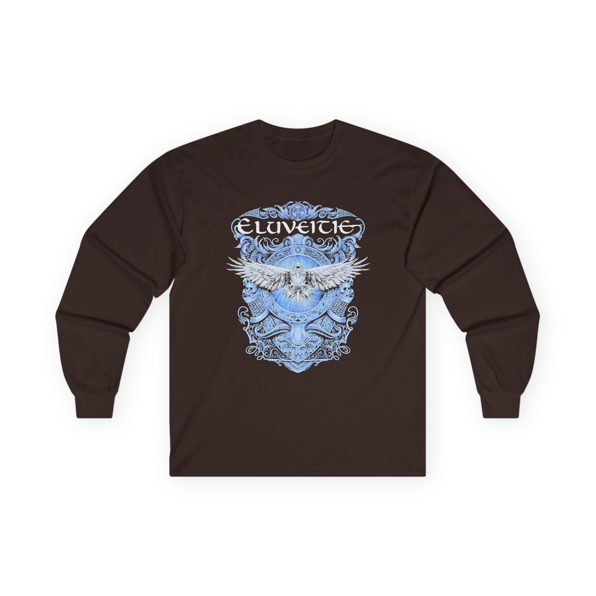 Eluveitie Dark Raven Unisex Ultra Cotton Long Sleeve Tee - Image 3
