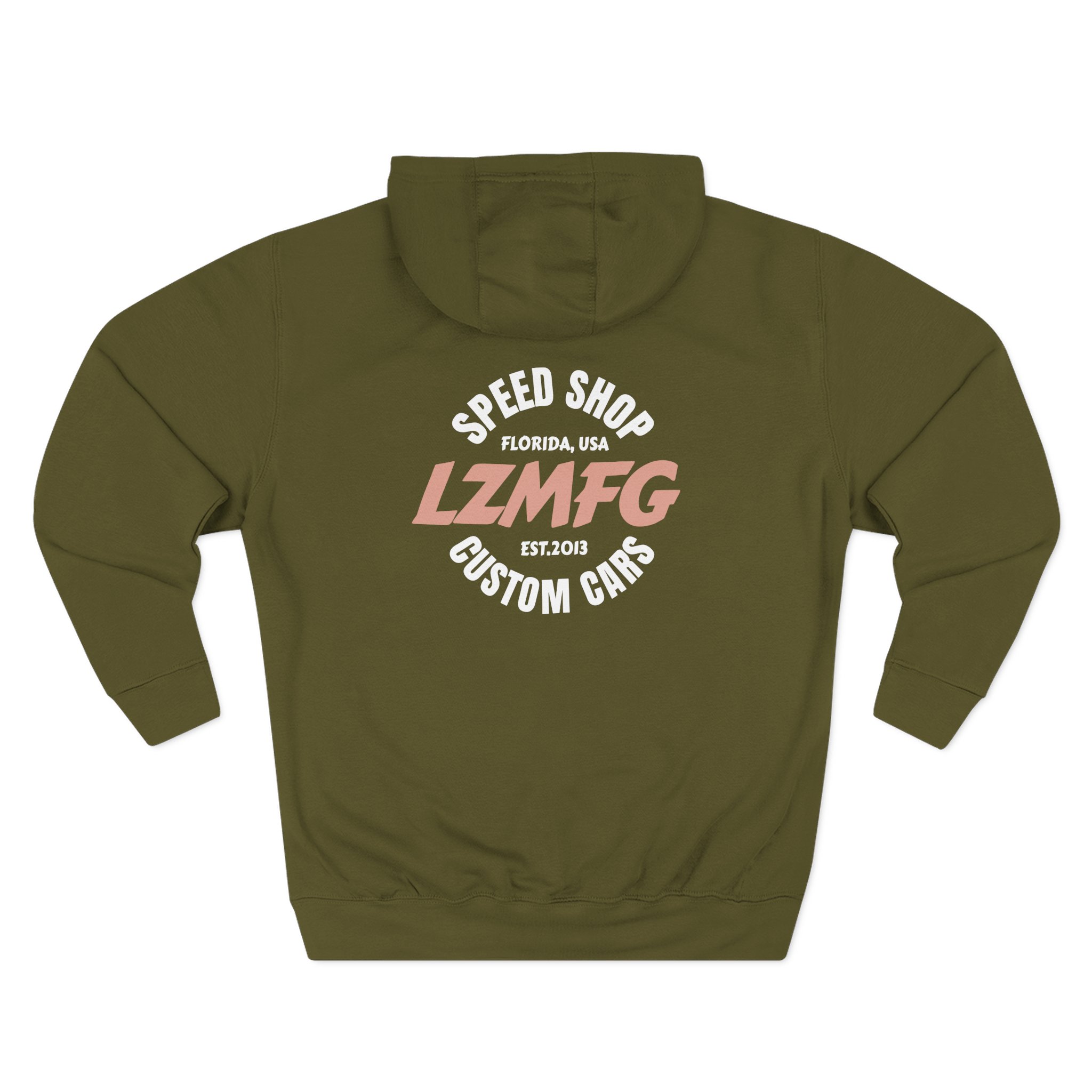 Adam LZ Surf Three-Panel Fleece Hoodie - Image 6
