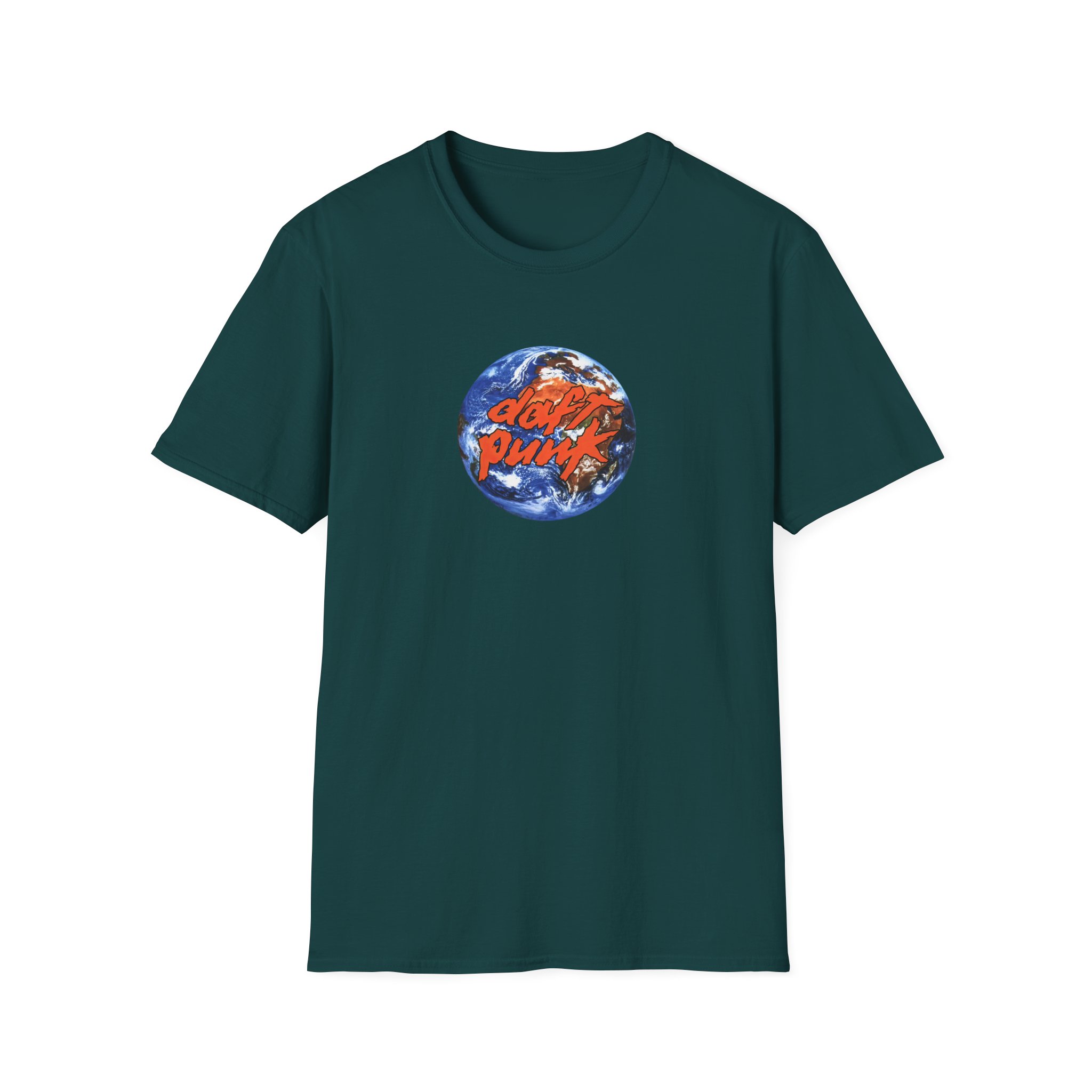 Daft Punk Around the World Unisex Softstyle T-Shirt - Image 9