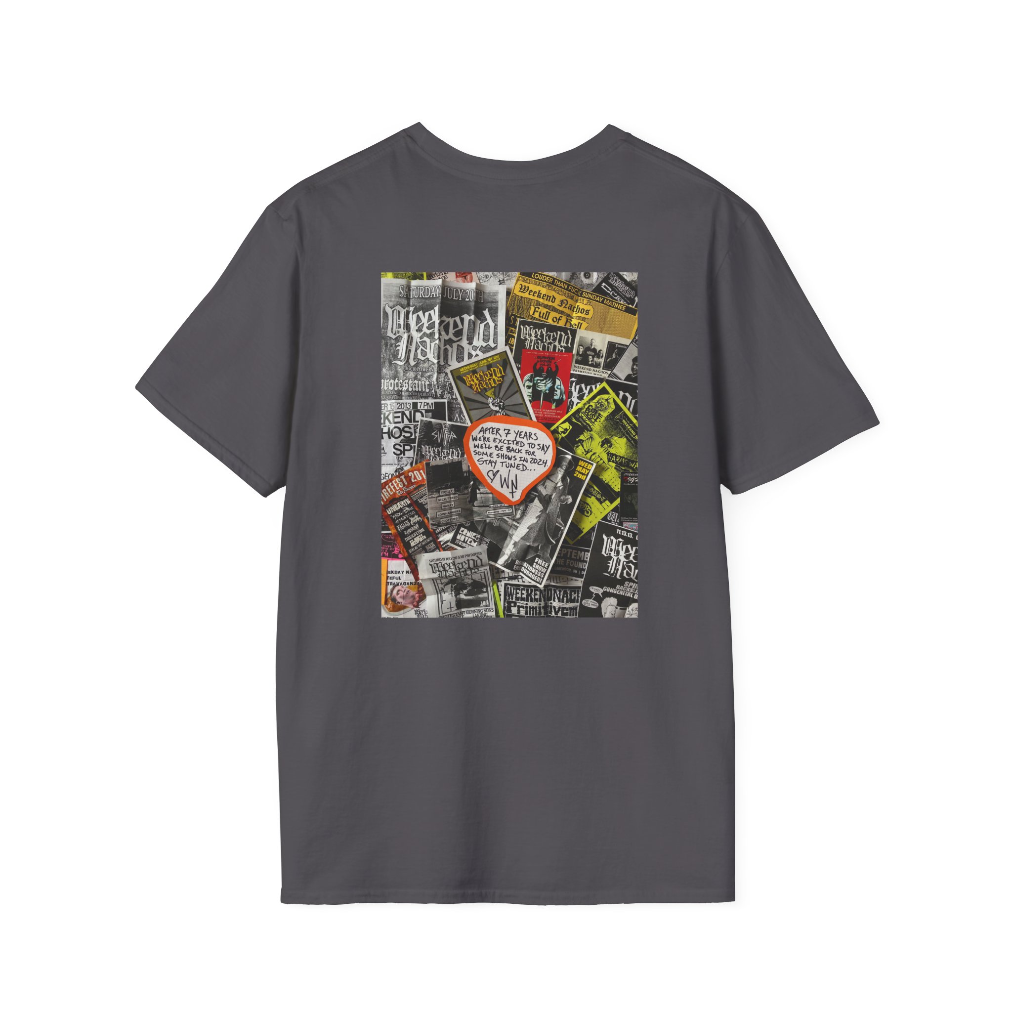 Weekend Nachos Unisex Softstyle T-Shirt - Image 14