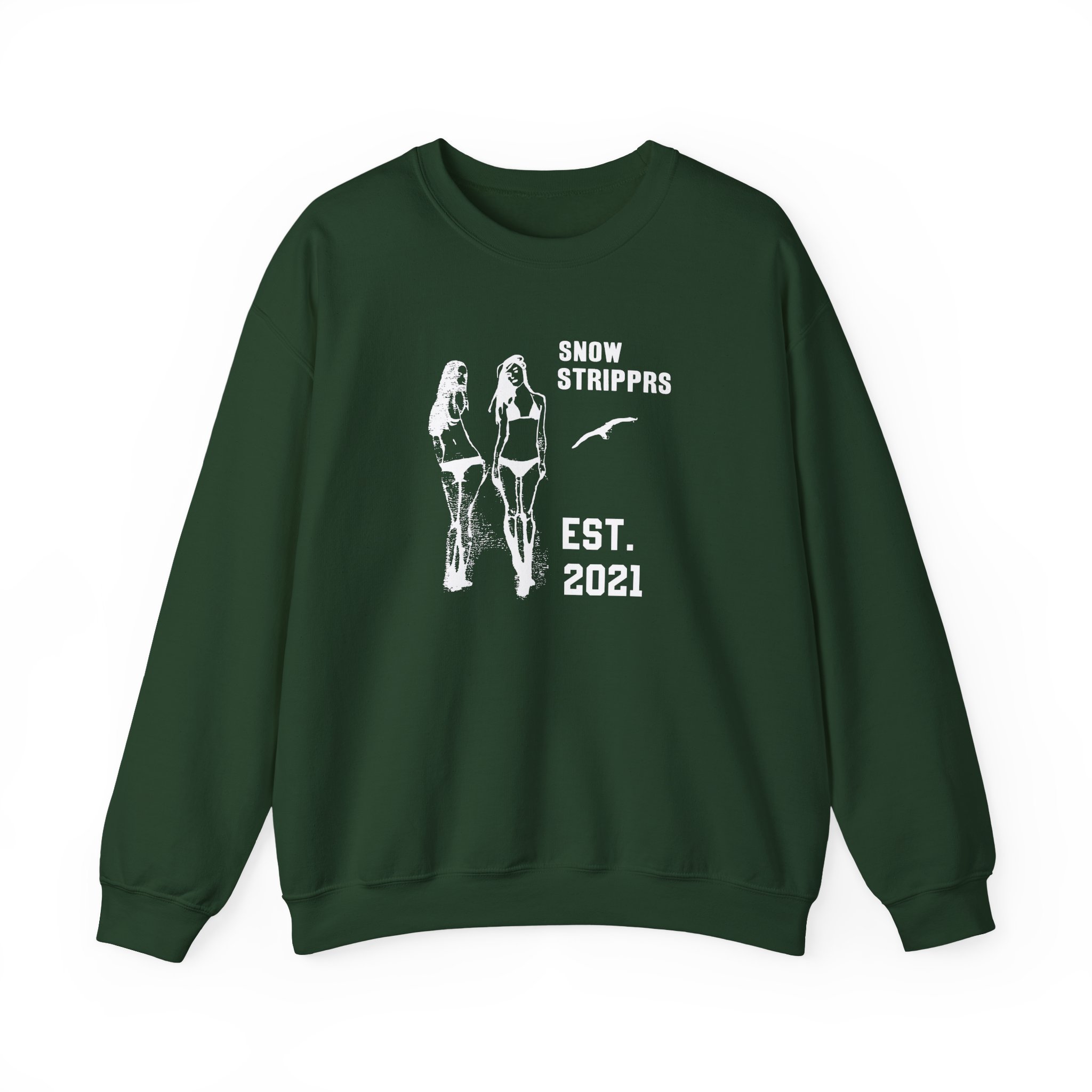Snow Strippers Unisex Heavy Blend™ Crewneck Sweatshirt - Image 5