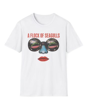 A Flock of Seagulls Us 1982 Tour Unisex Softstyle T-Shirt