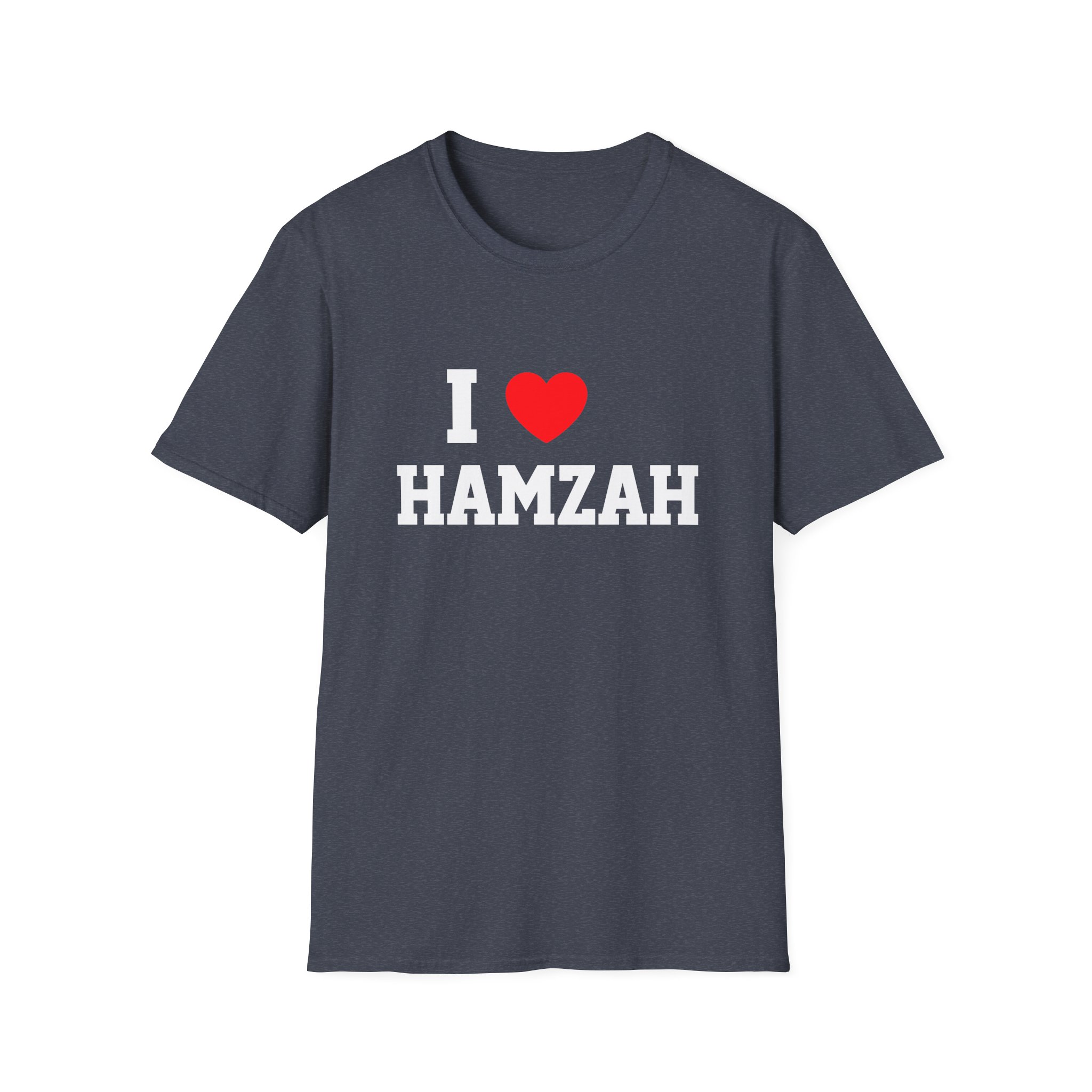 Hamza Love Unisex Softstyle T-Shirt - Image 23