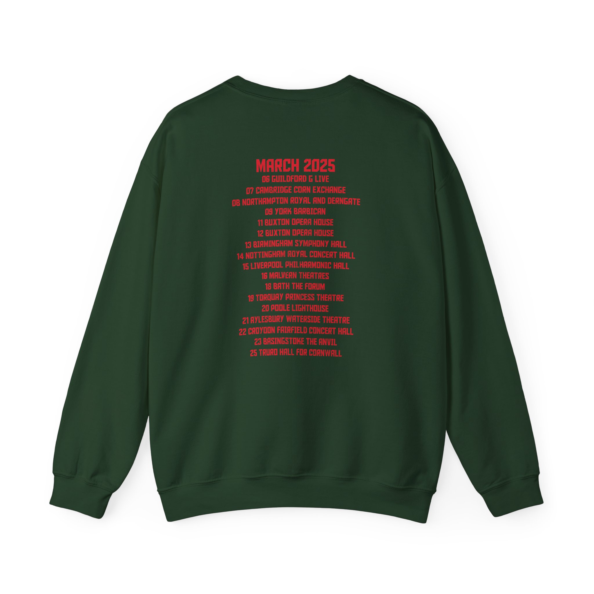 Levellers 2025 March We the Collective Tour Unisex Heavy Blend™ Crewneck Sweatshirt - Image 6