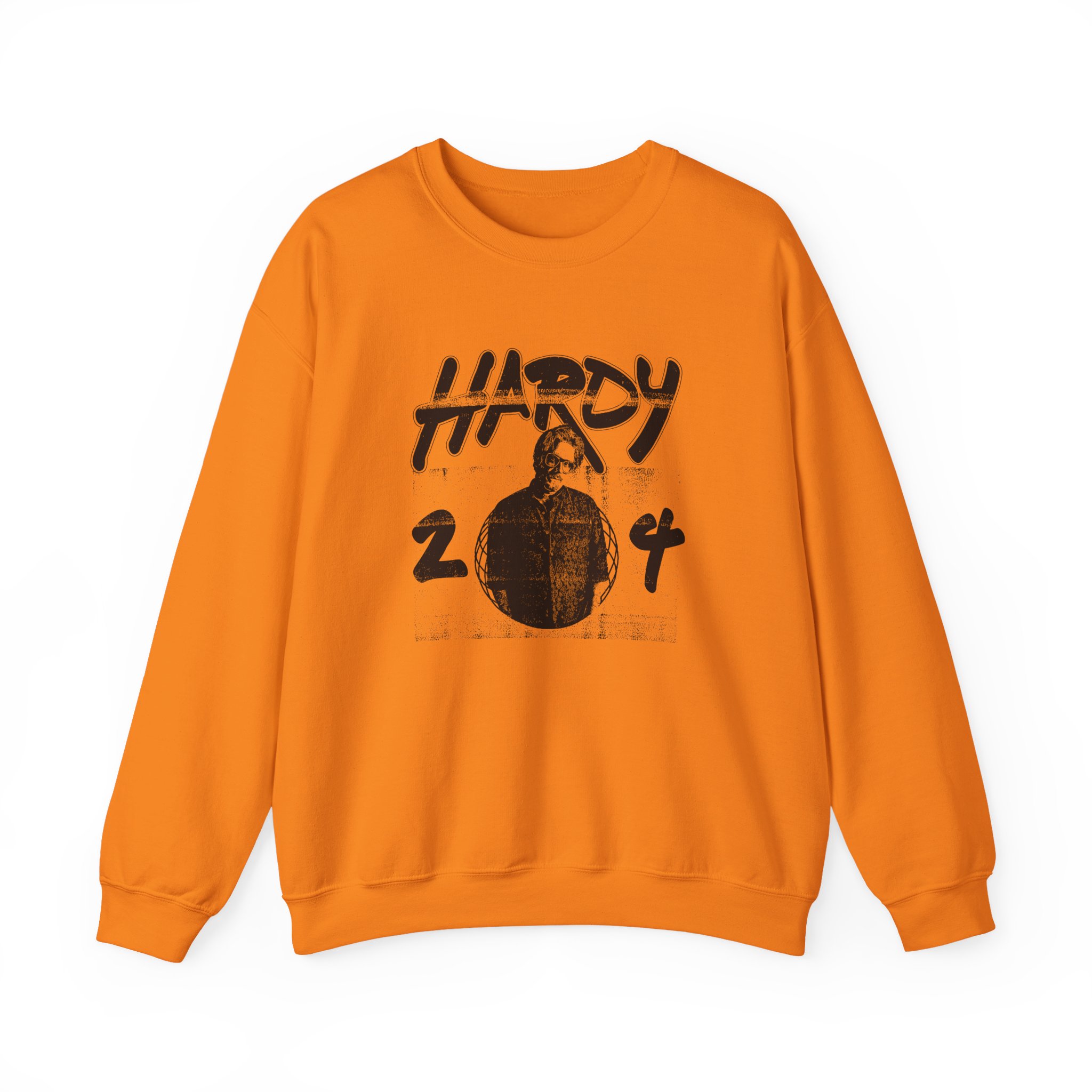 Hd Orange Record Unisex Heavy Blend™ Crewneck Sweatshirt