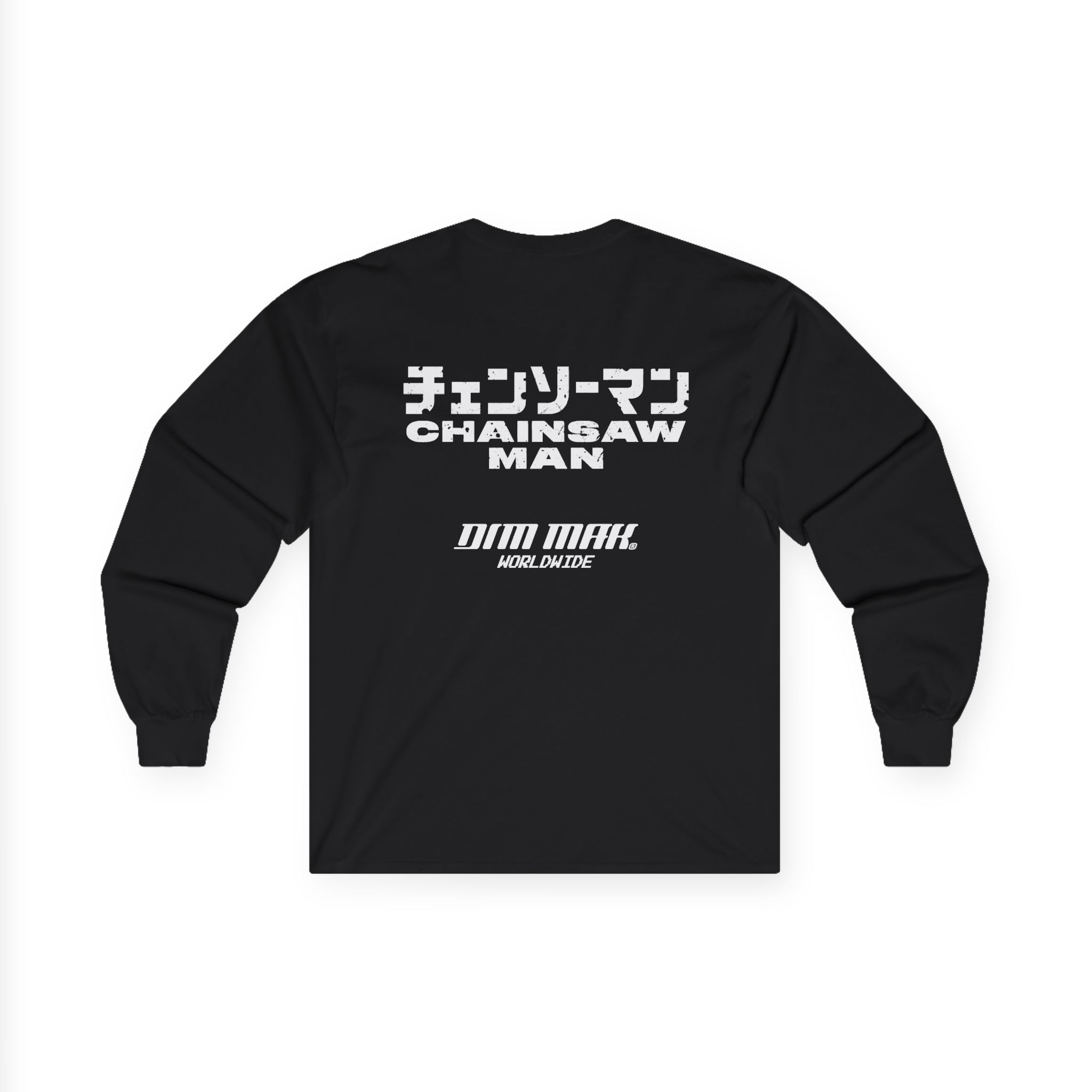 Chainsaw Man X Dim Mak Unisex Ultra Cotton Long Sleeve Tee - Image 2