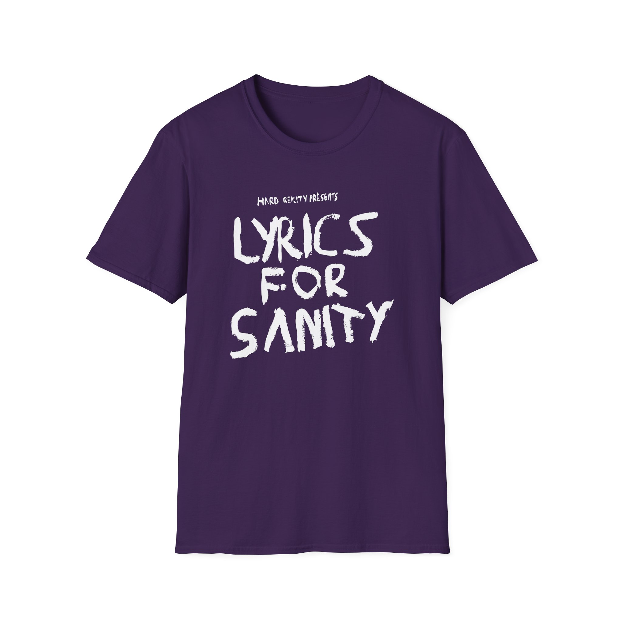 Songer Lyrics for Sanity Unisex Softstyle T-Shirt - Image 19