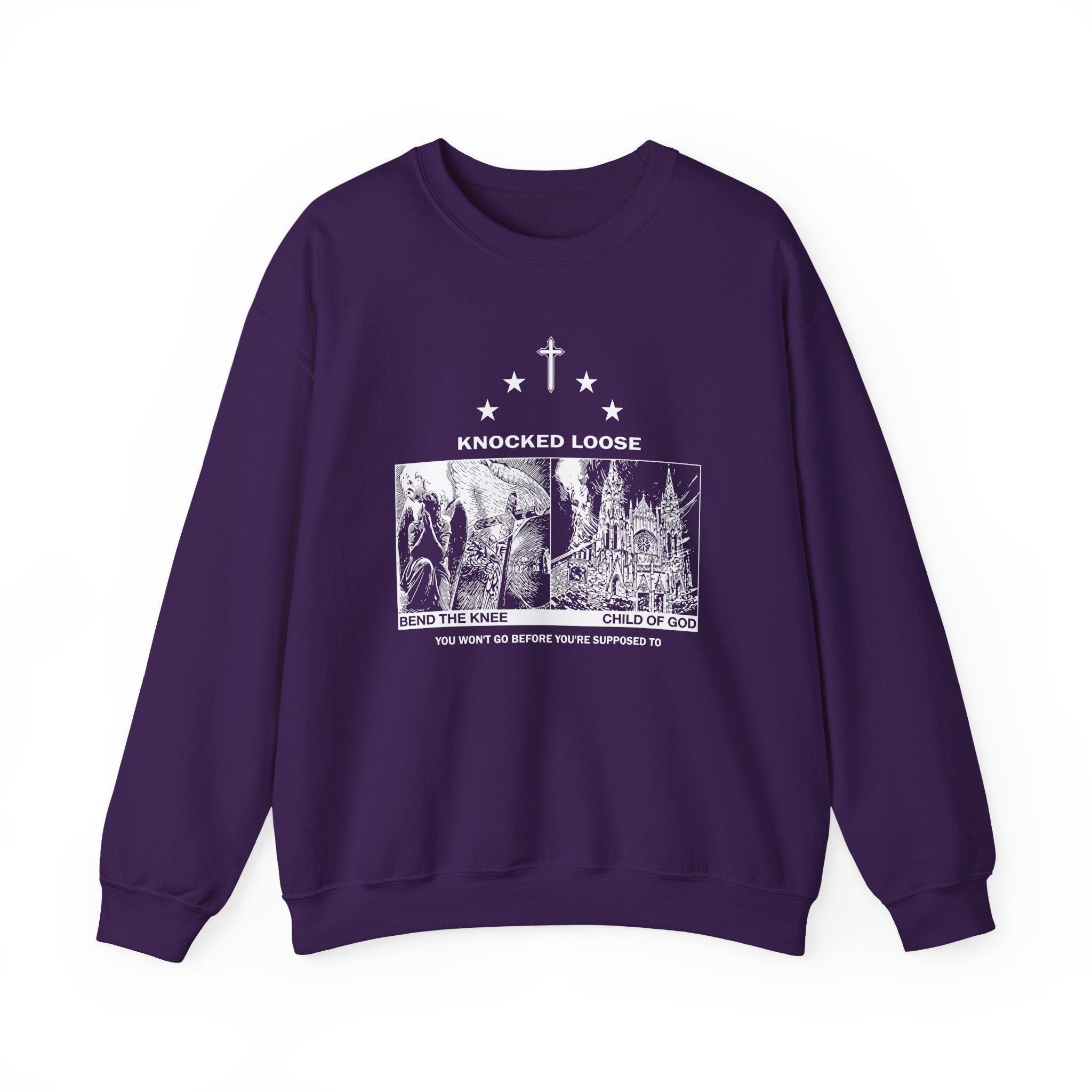 Knocked Loose Blinding Faith Royal Unisex Heavy Blend™ Crewneck Sweatshirt - Image 23
