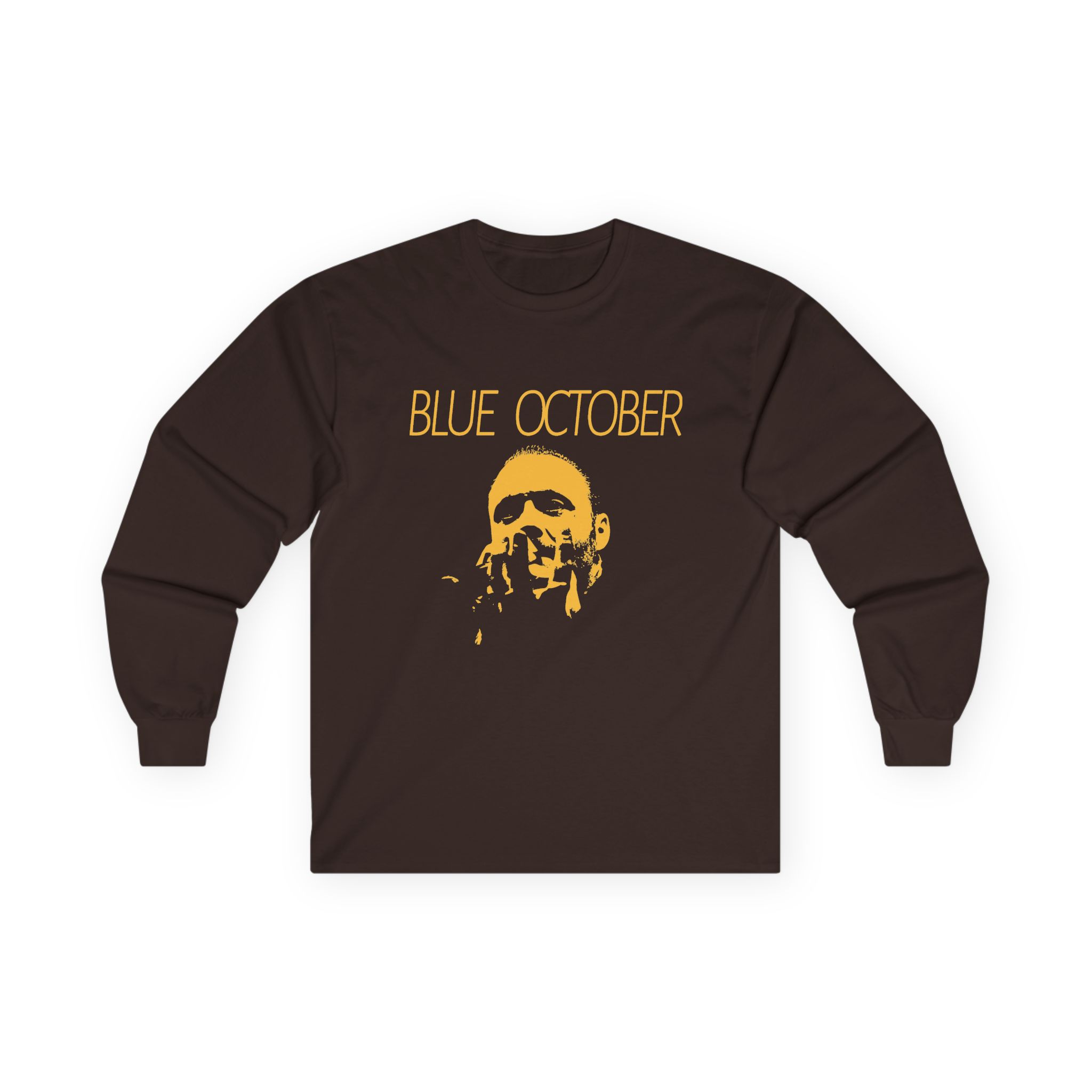 Blue October Midnight Foil Unisex Ultra Cotton Long Sleeve Tee - Image 5