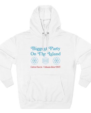 Calvin Harris Ushuaia Higher Level Three-Panel Fleece Hoodie
