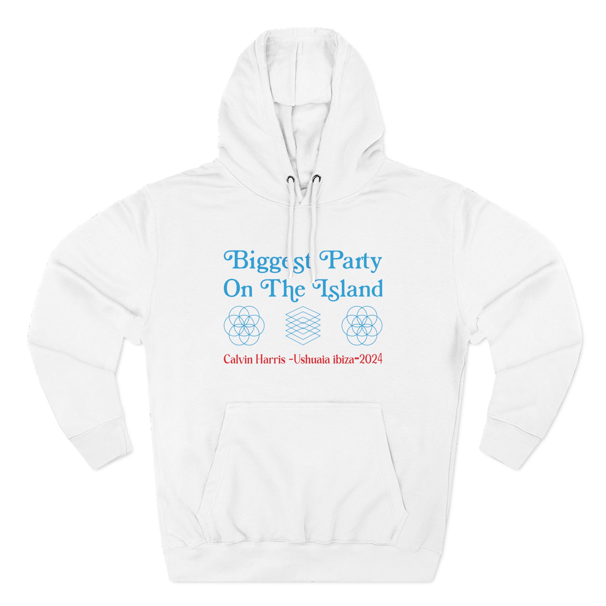 Calvin Harris Ushuaia Higher Level Three-Panel Fleece Hoodie