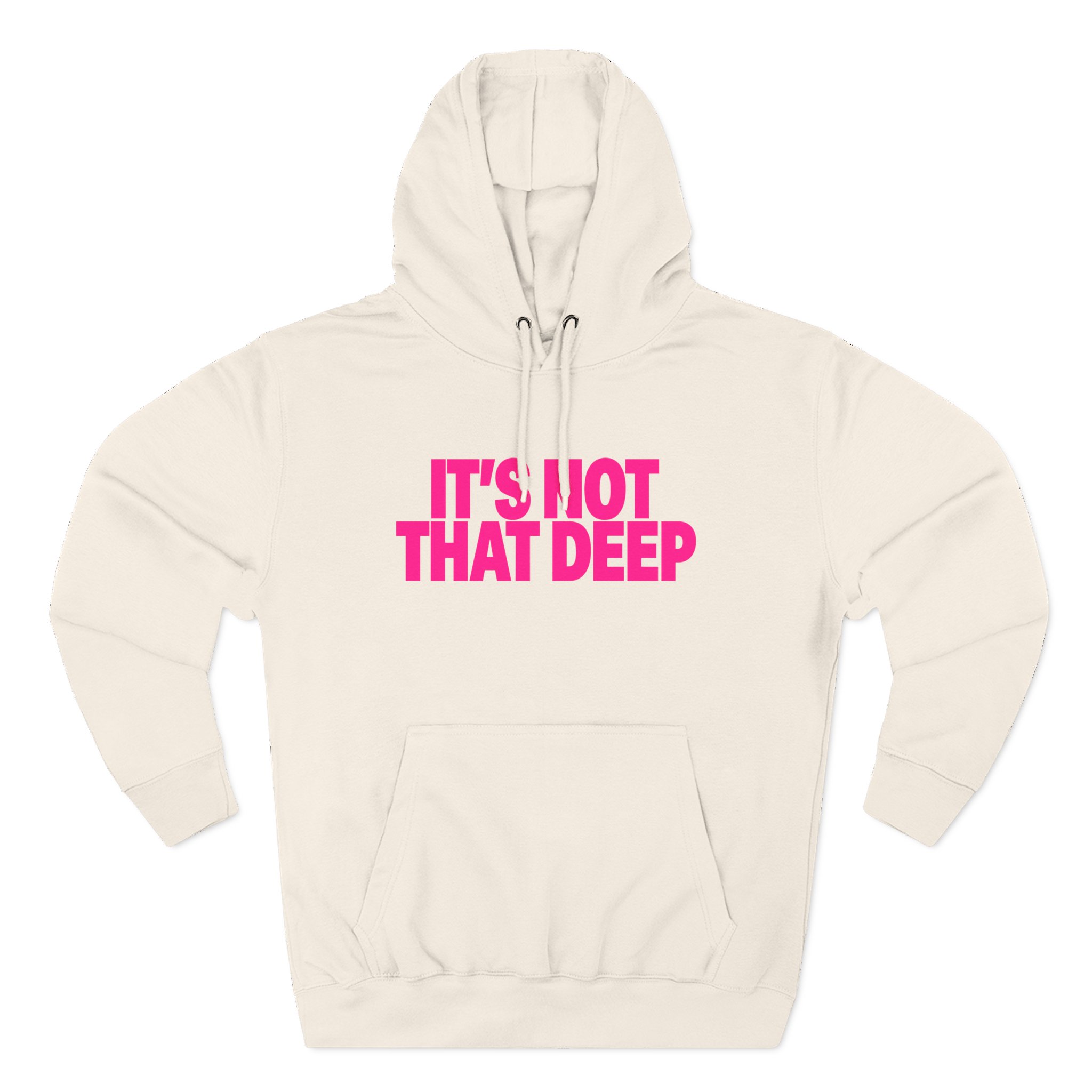 D L Three-panel Fleece Hoodie - Image 3