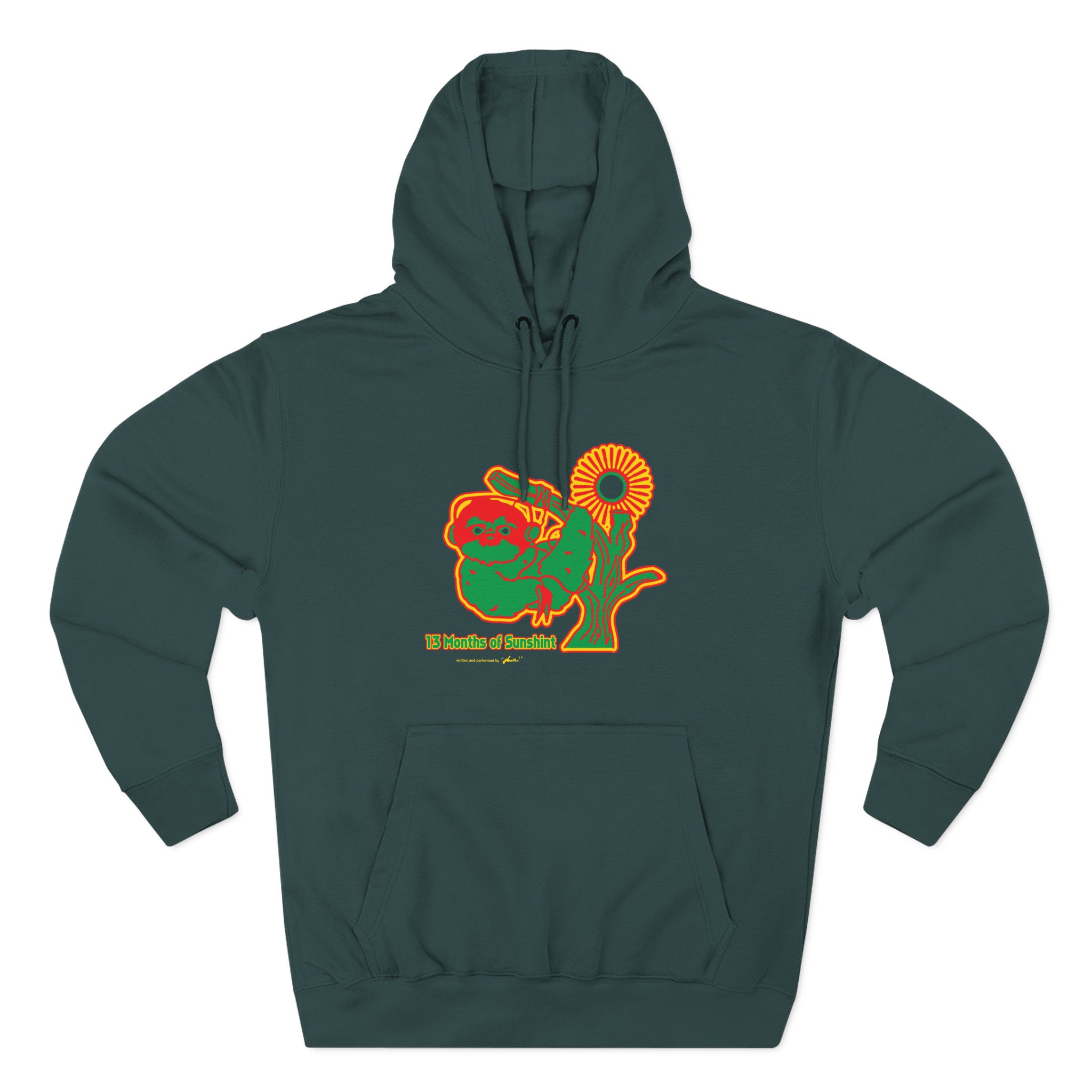 Aminé 13MOS PUFF Three-Panel Fleece Hoodie - Image 7