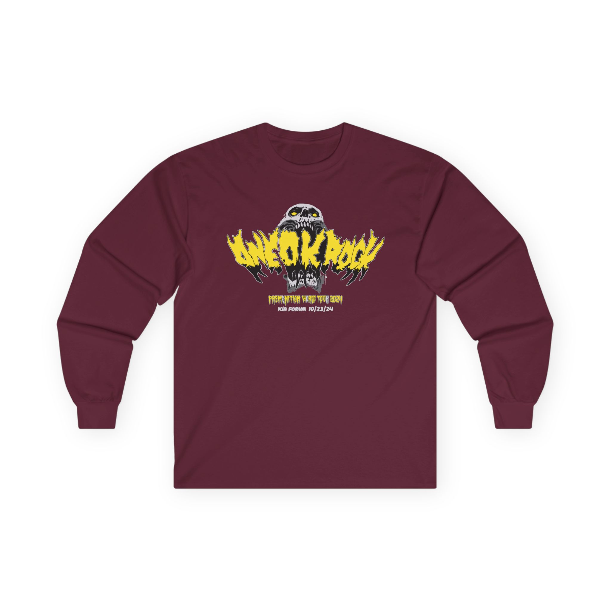 One Ok Rock the Forum Exclusive Unisex Ultra Cotton Long Sleeve Tee - Image 3