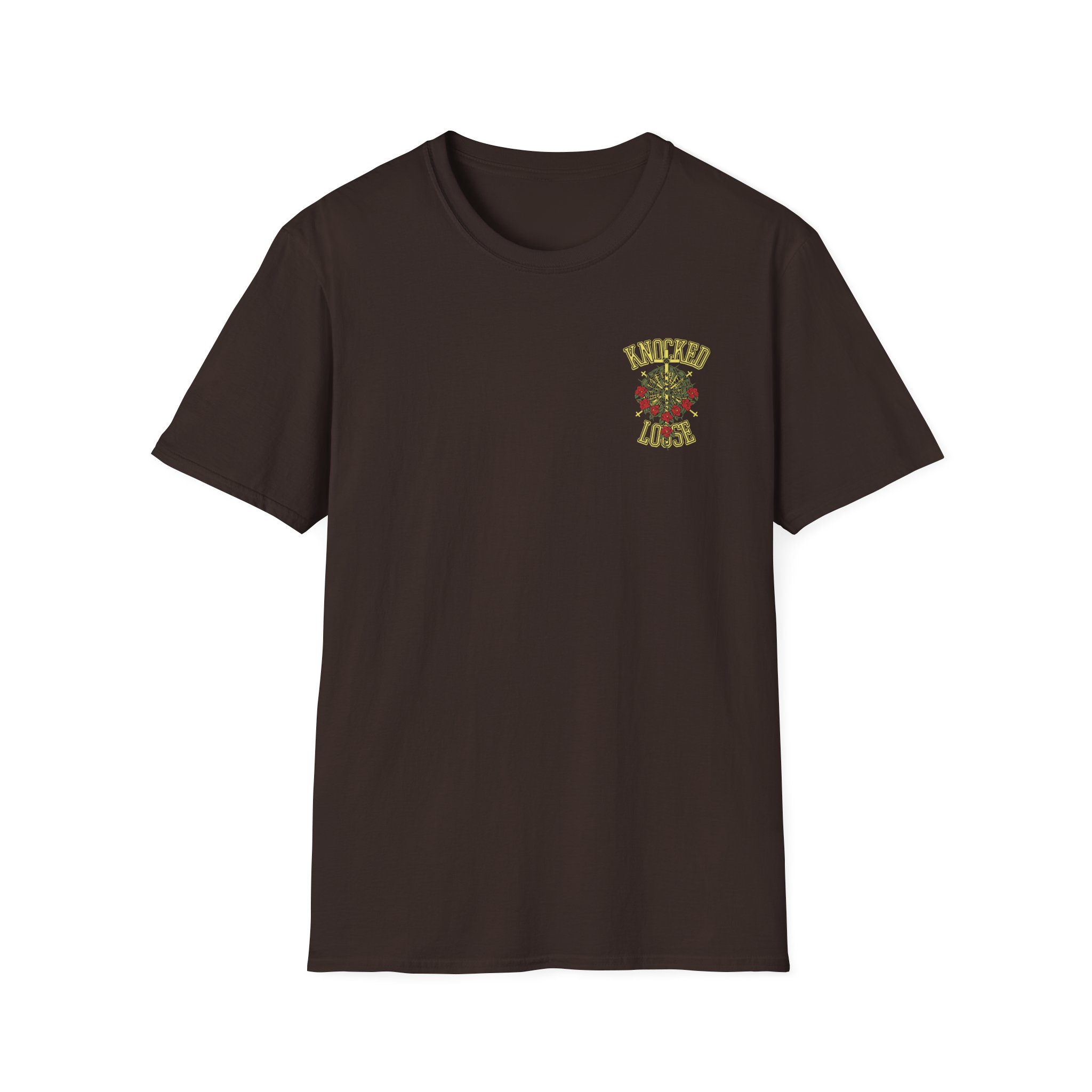 Knocked Loose Crown of Thorns Unisex Softstyle T-Shirt - Image 3
