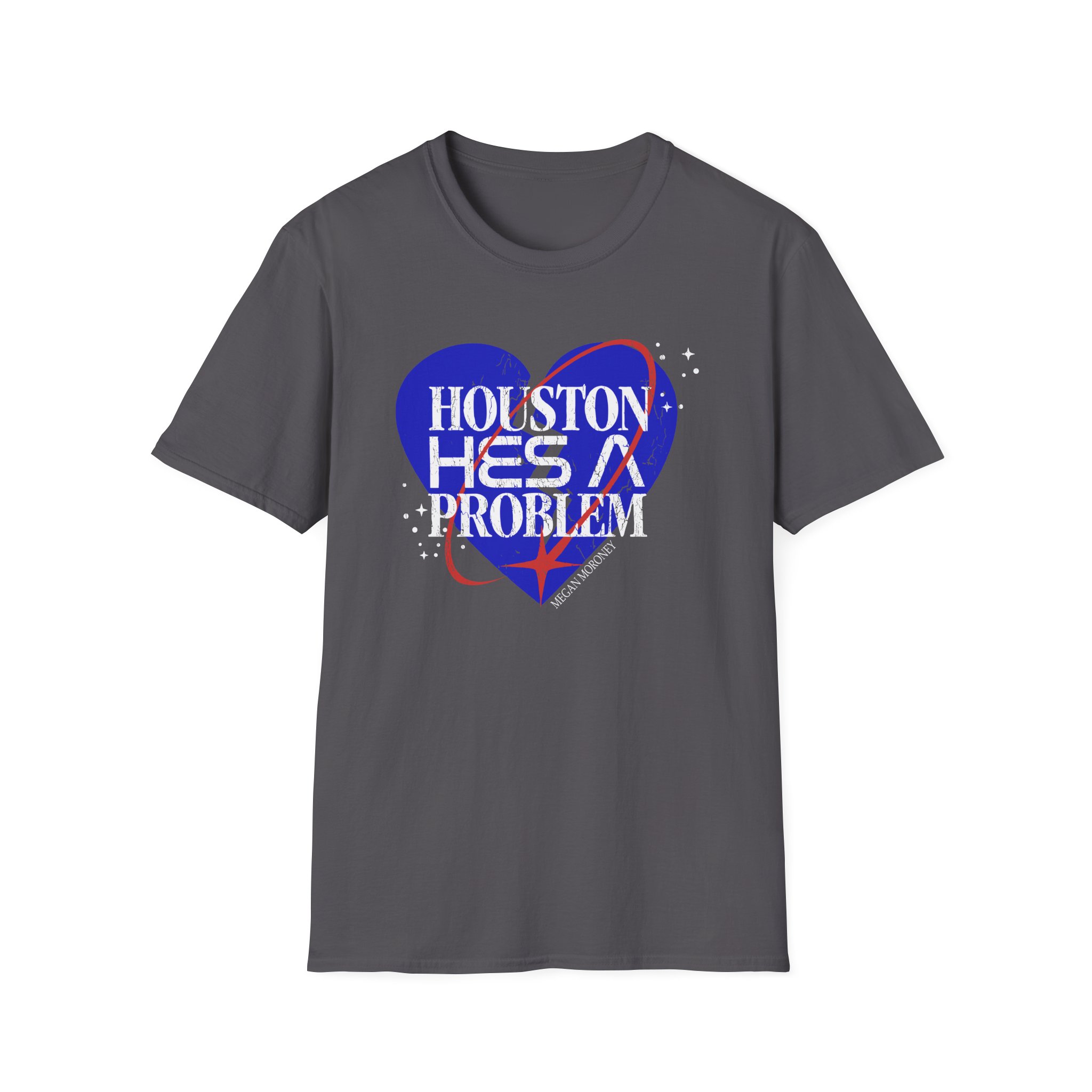 Megan Moroney Houston He's a Problem Unisex Softstyle T-shirt - Image 7