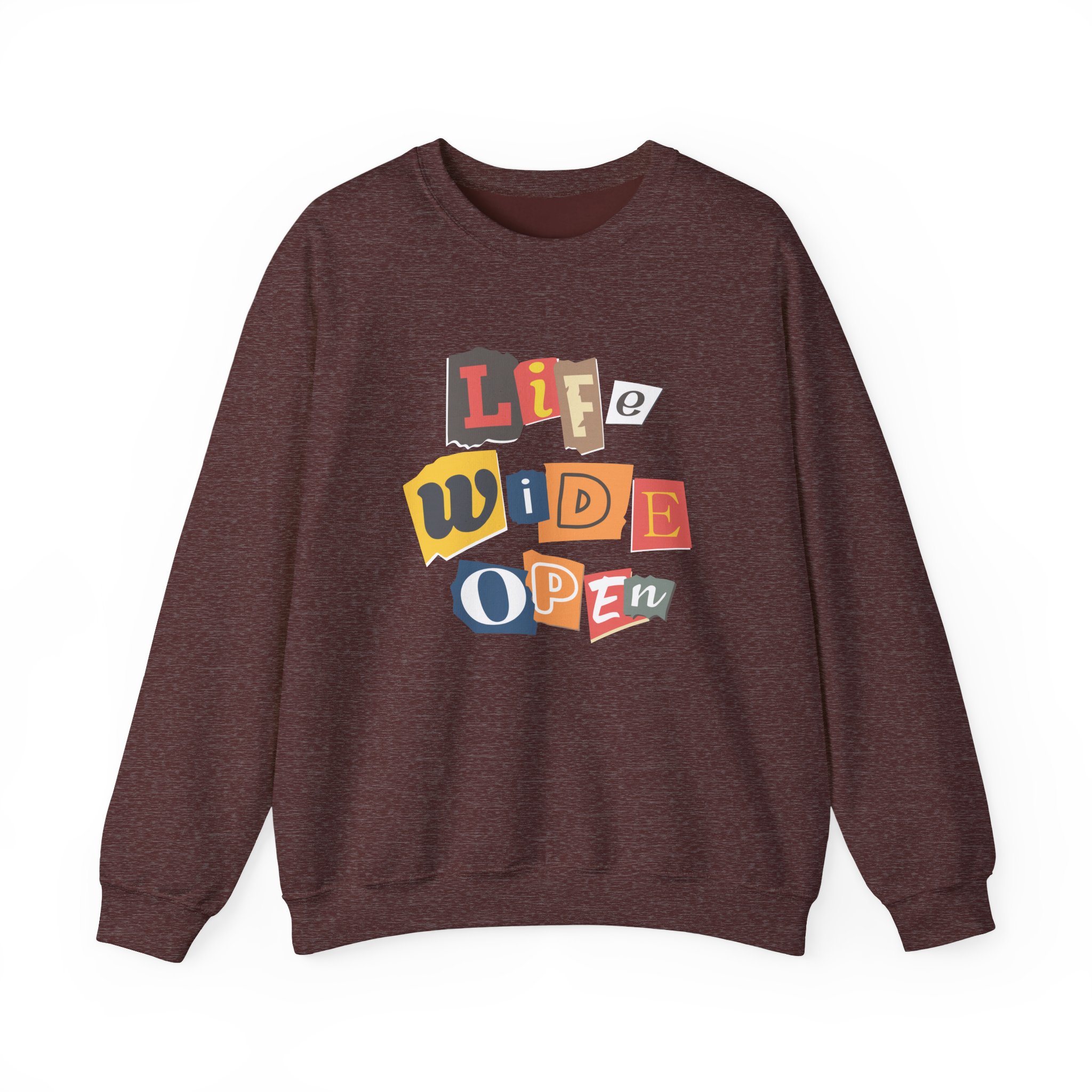 Cboystv Ransom Note Unisex Heavy Blend™ Crewneck Sweatshirt - Image 3