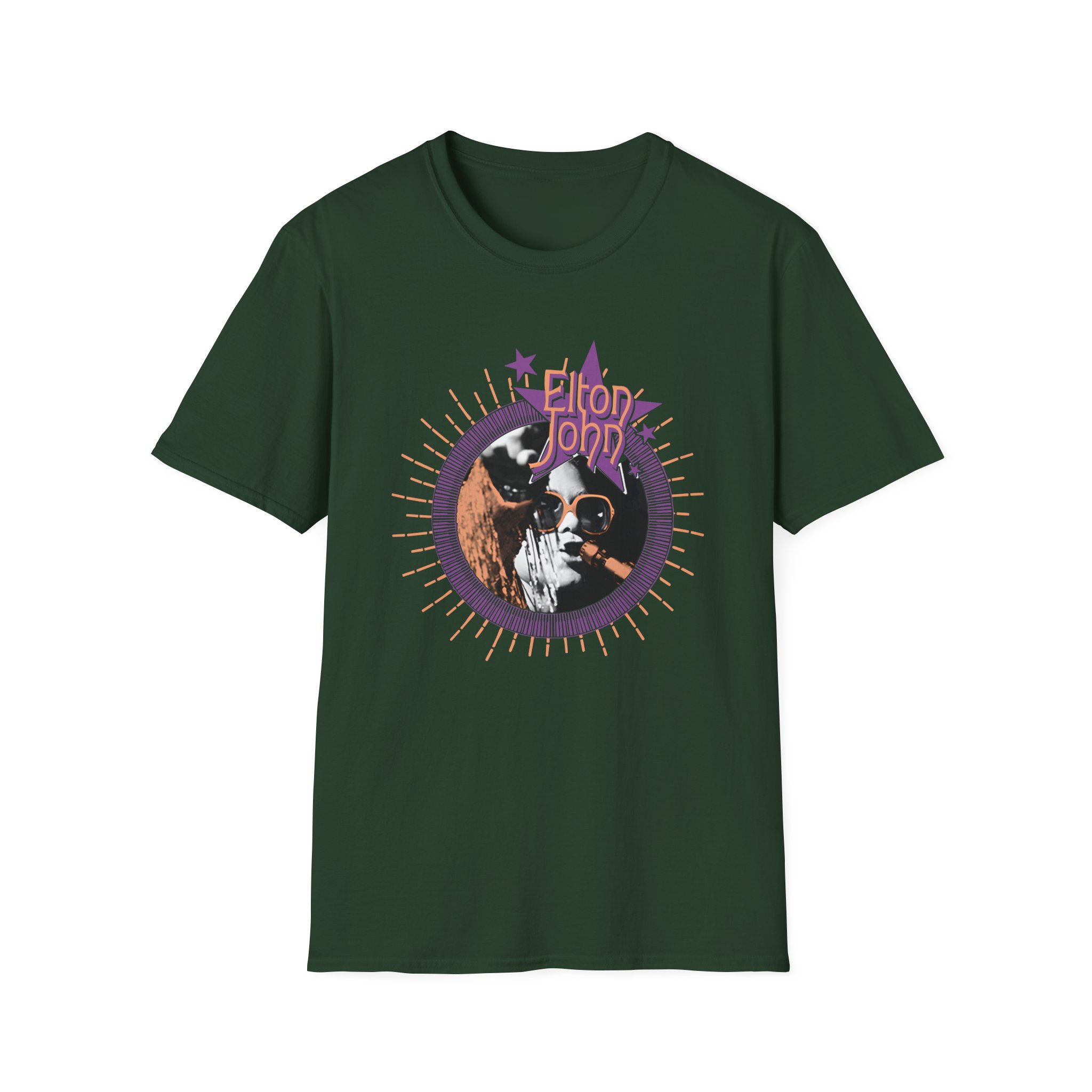 Ej Farewell GYBR Sunburst Piano Frame Photo Unisex Softstyle T-Shirt - Image 9