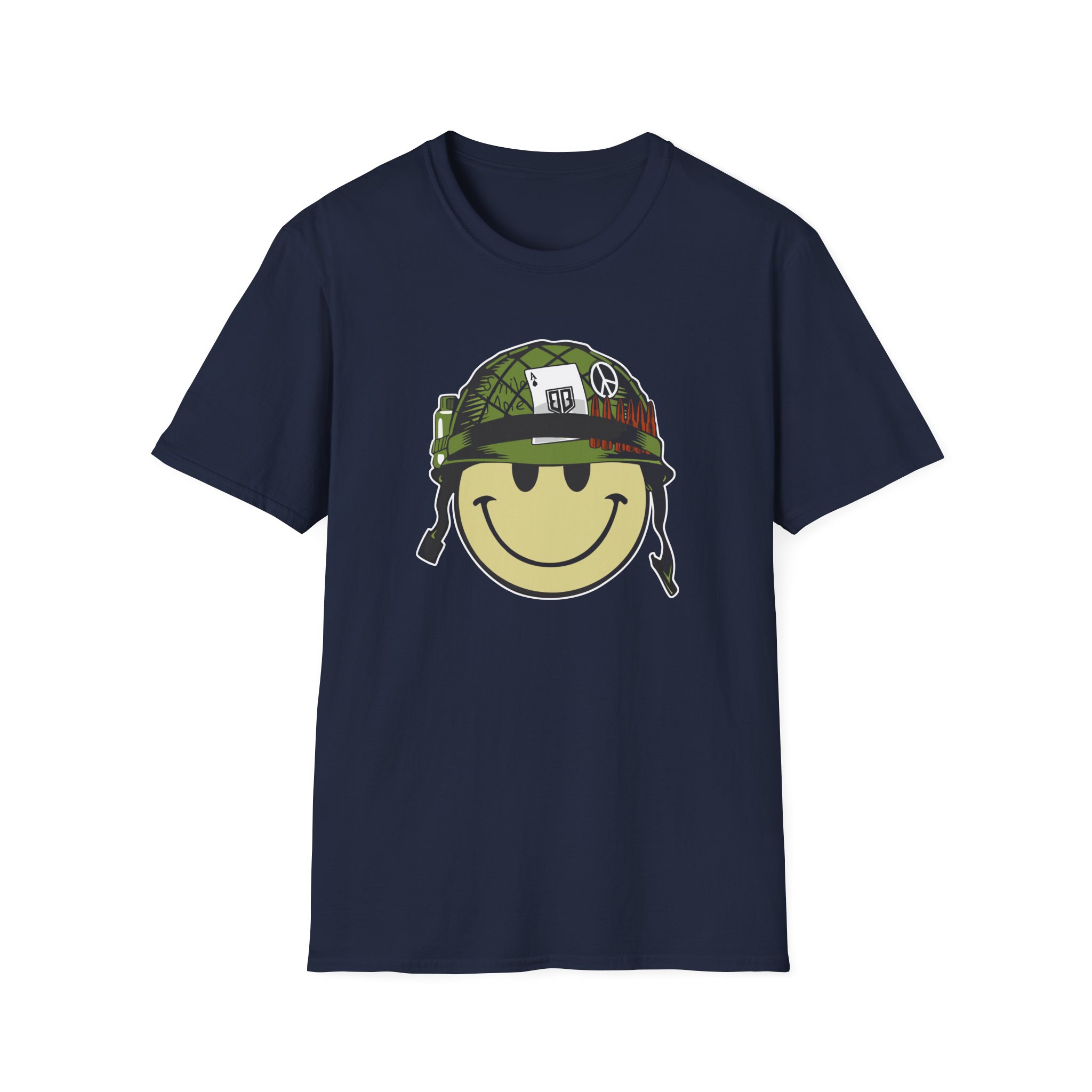 Roman Atwood Smiley Unisex Softstyle T-Shirt - Image 21