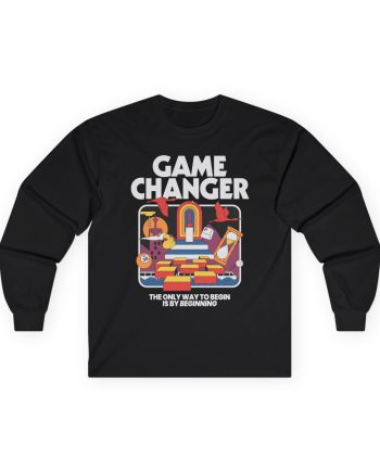 Dropout Game Changer Ringer Unisex Ultra Cotton Long Sleeve Tee