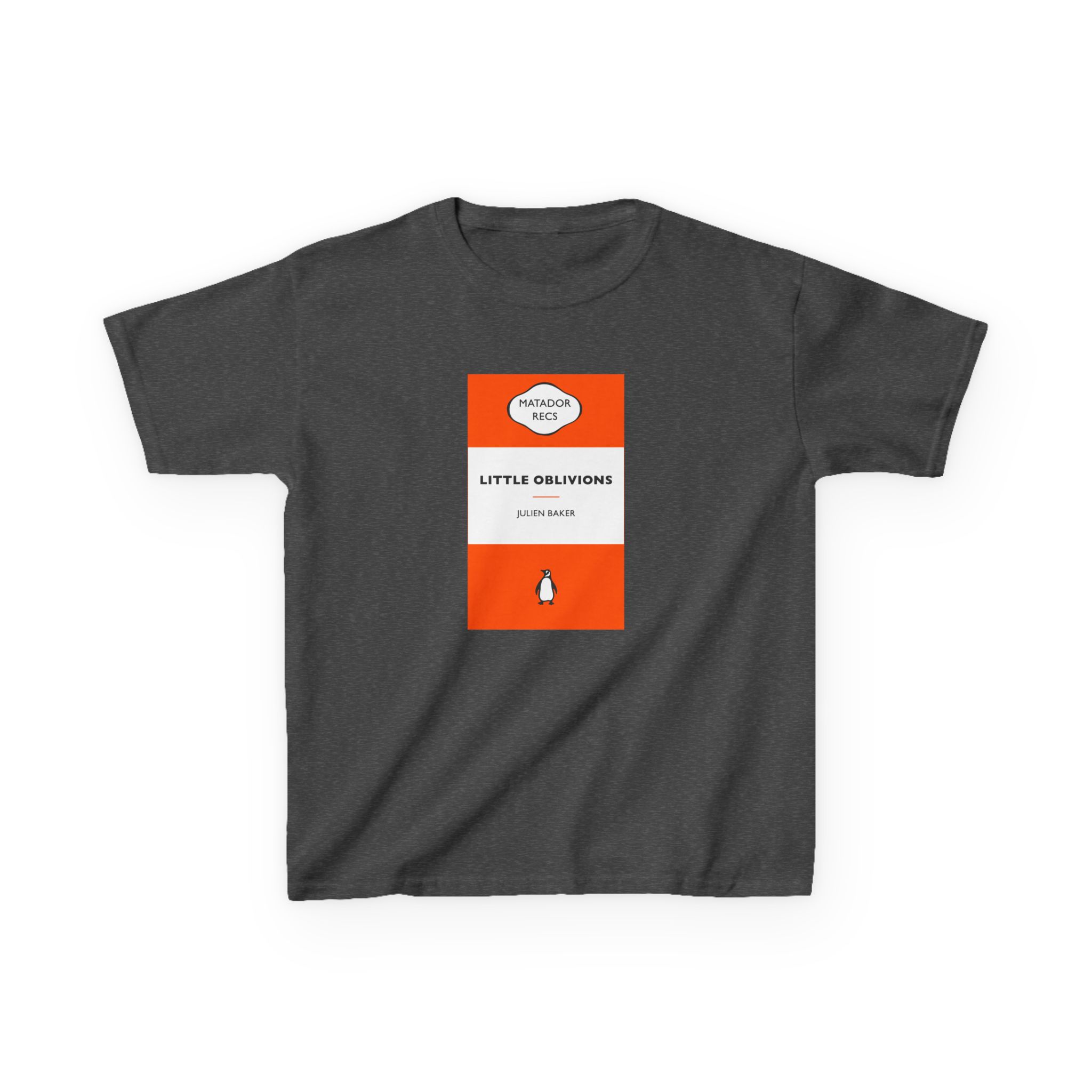 Julien Baker Book Cover Kids Heavy Cotton™ Tee - Image 7