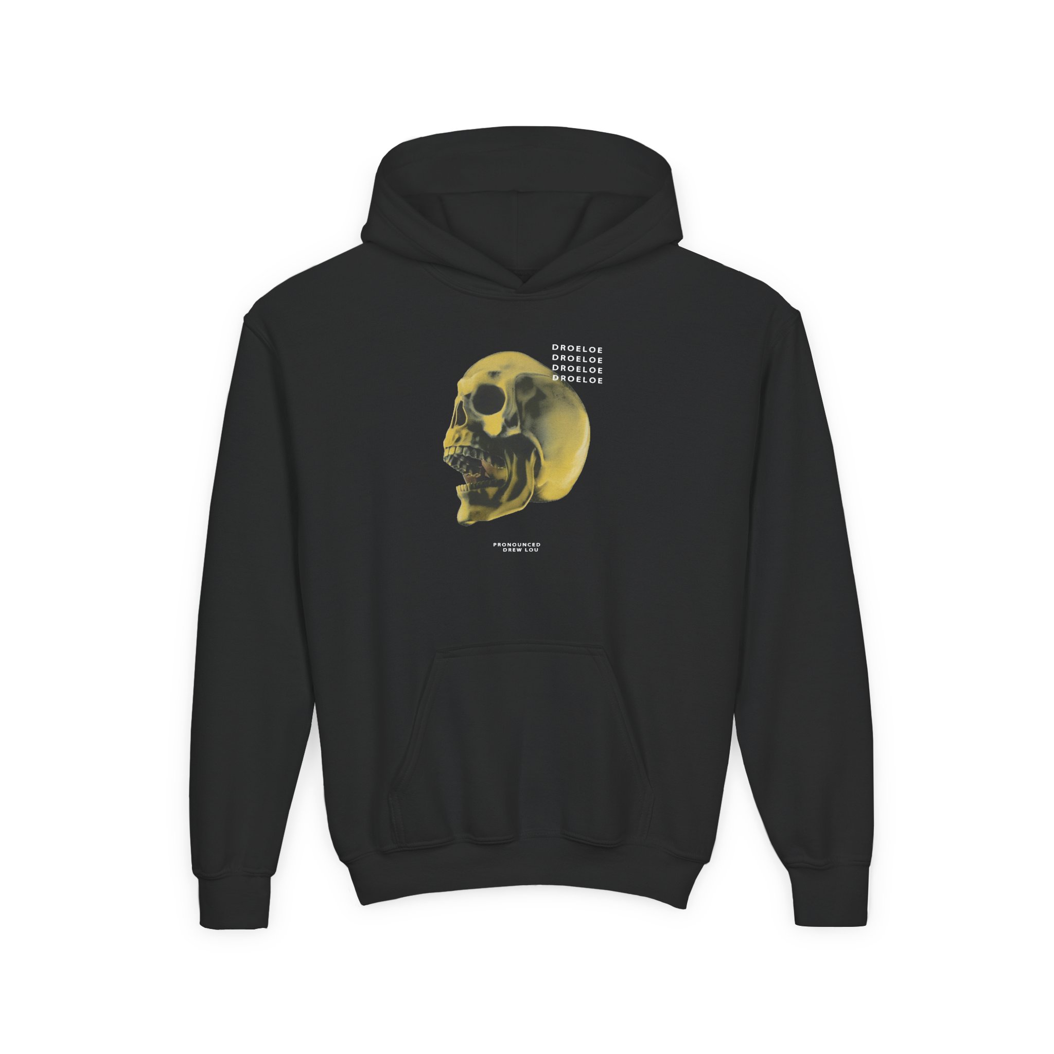 Deadbeats Gold Skull Youth Heavy Blend Hooded Sweatshirt